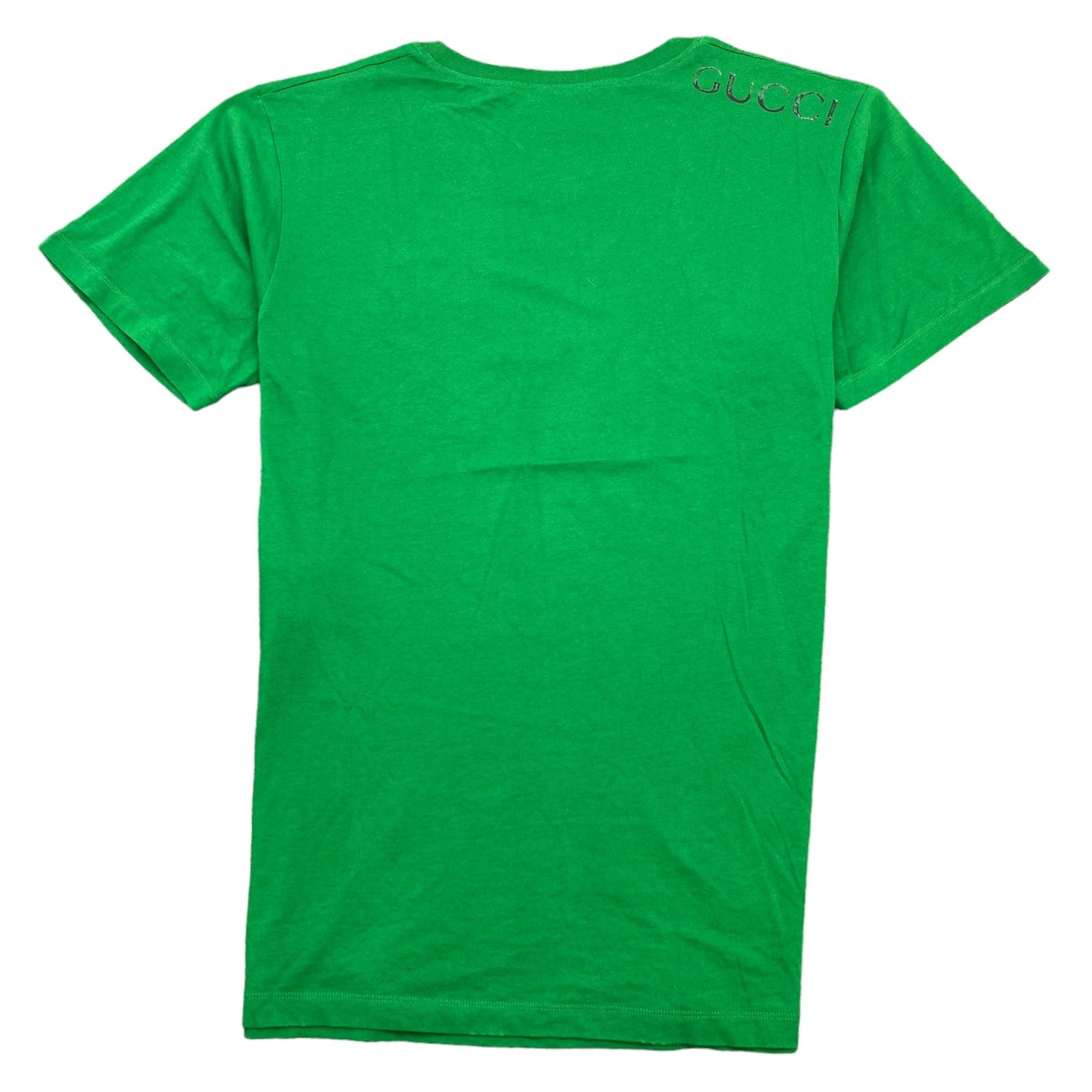 Men's Shoulder Logo T-Shirt Green Size M