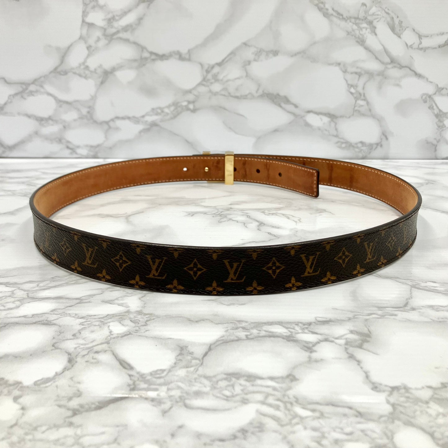 LOUIS VUITTON Monogram Belt