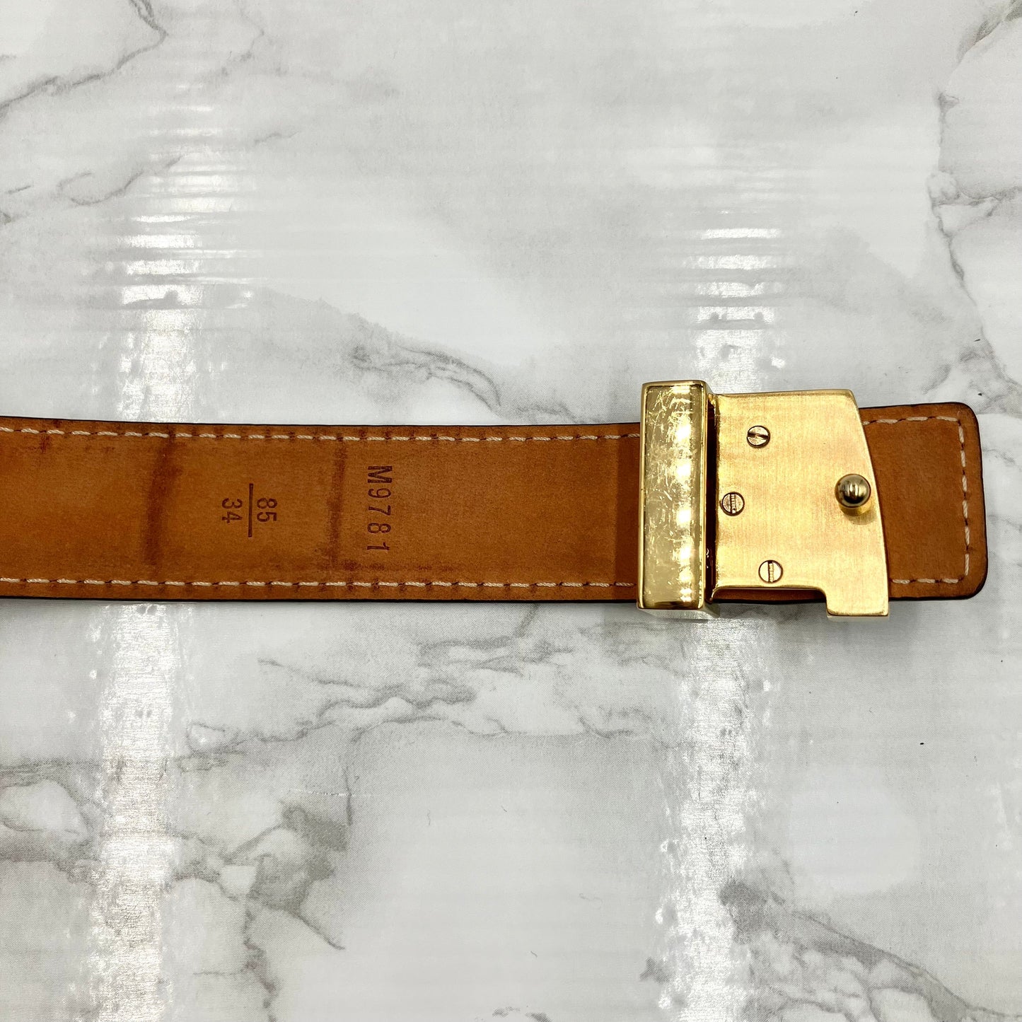 LOUIS VUITTON Monogram Belt