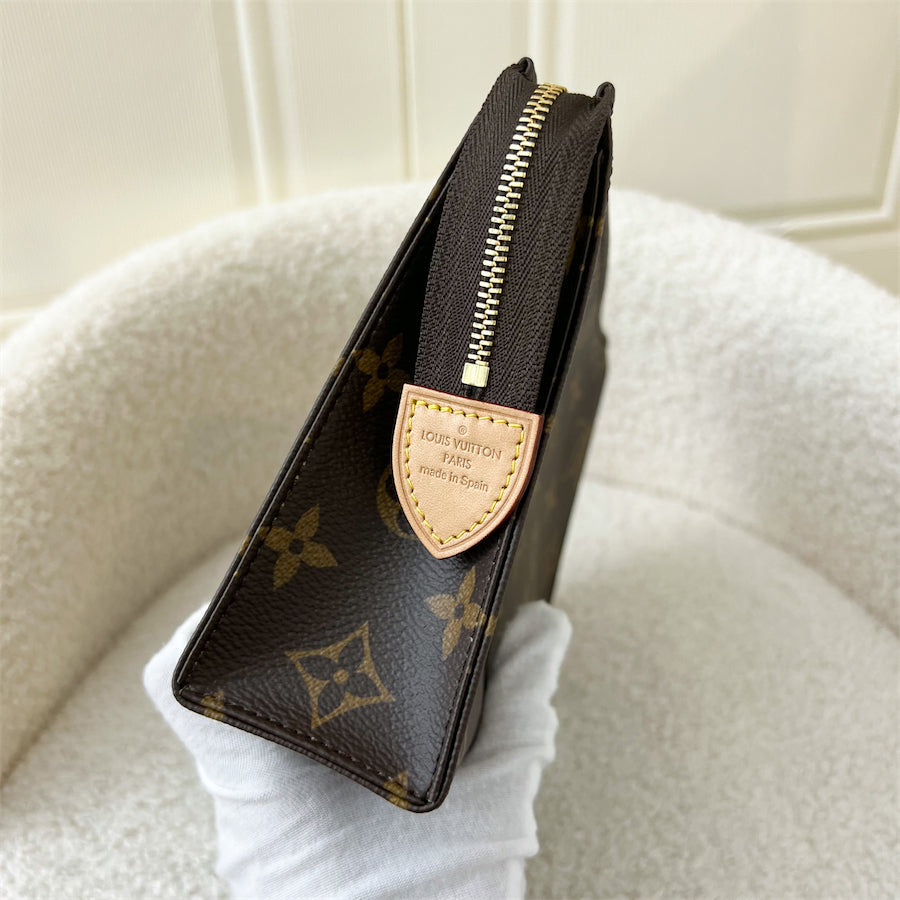 LV Toiletry 19 in Monogram Canvas and GHW