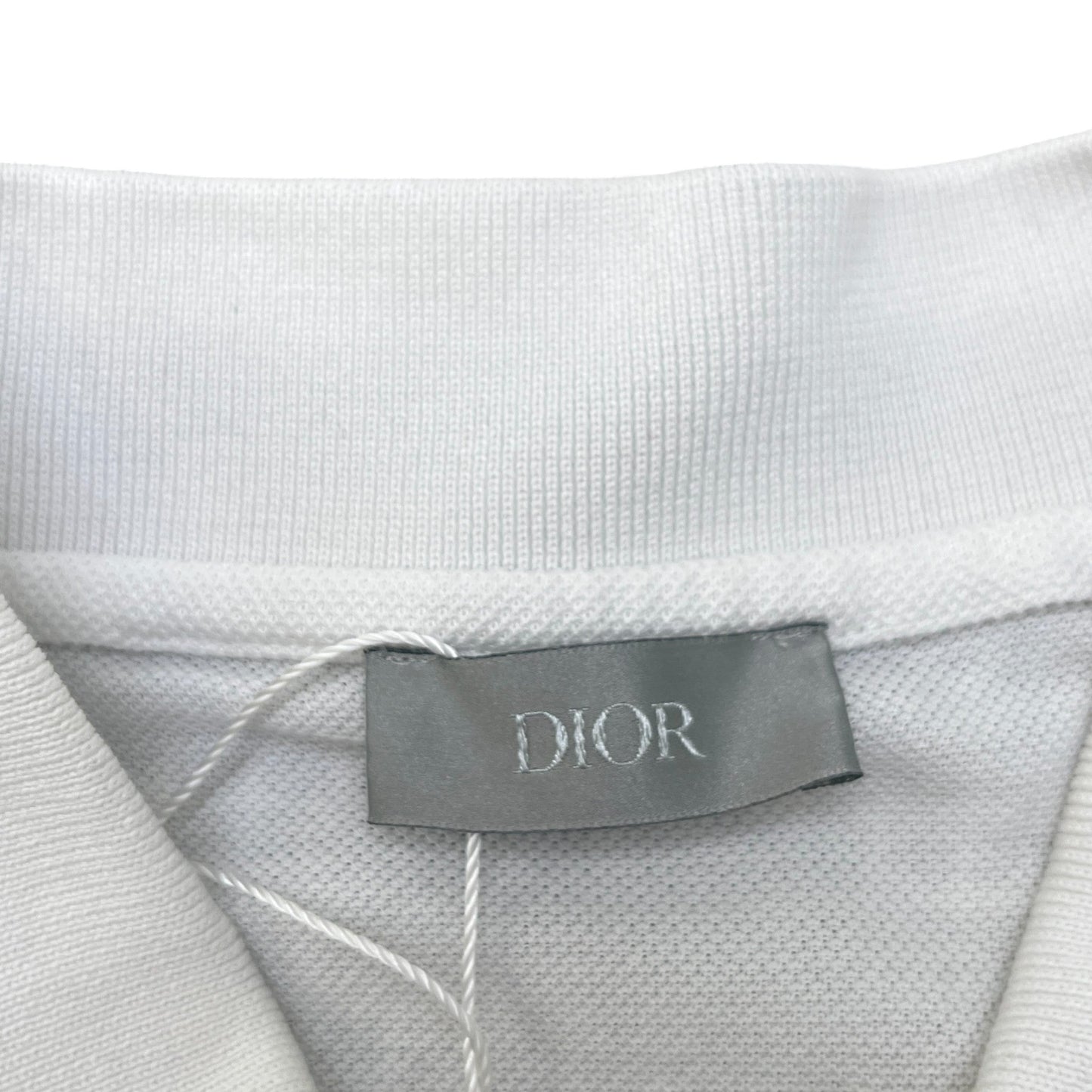 Men's Air Dior Polo Shirt White Size S