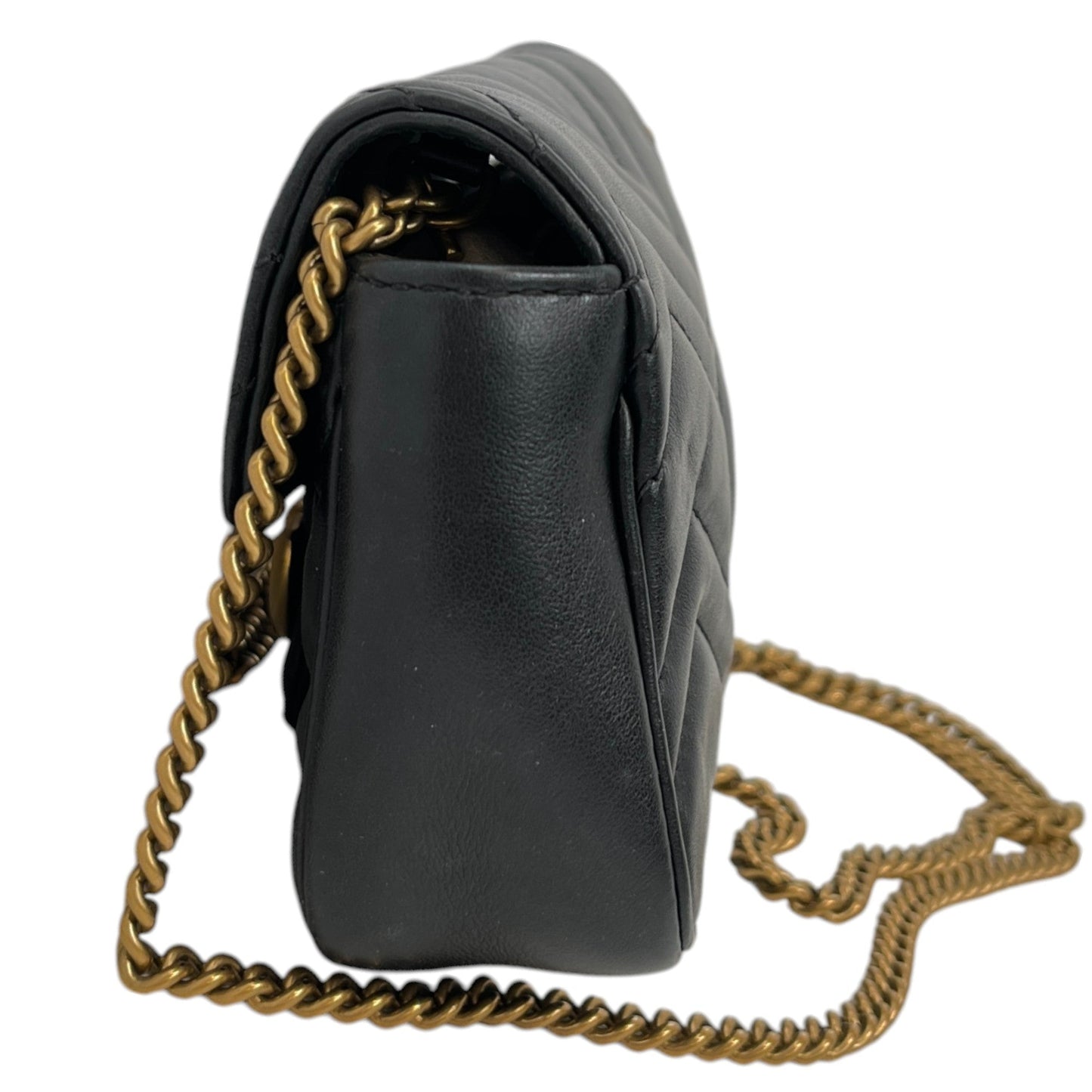 Women's Gg Marmont Super Mini Bag Black