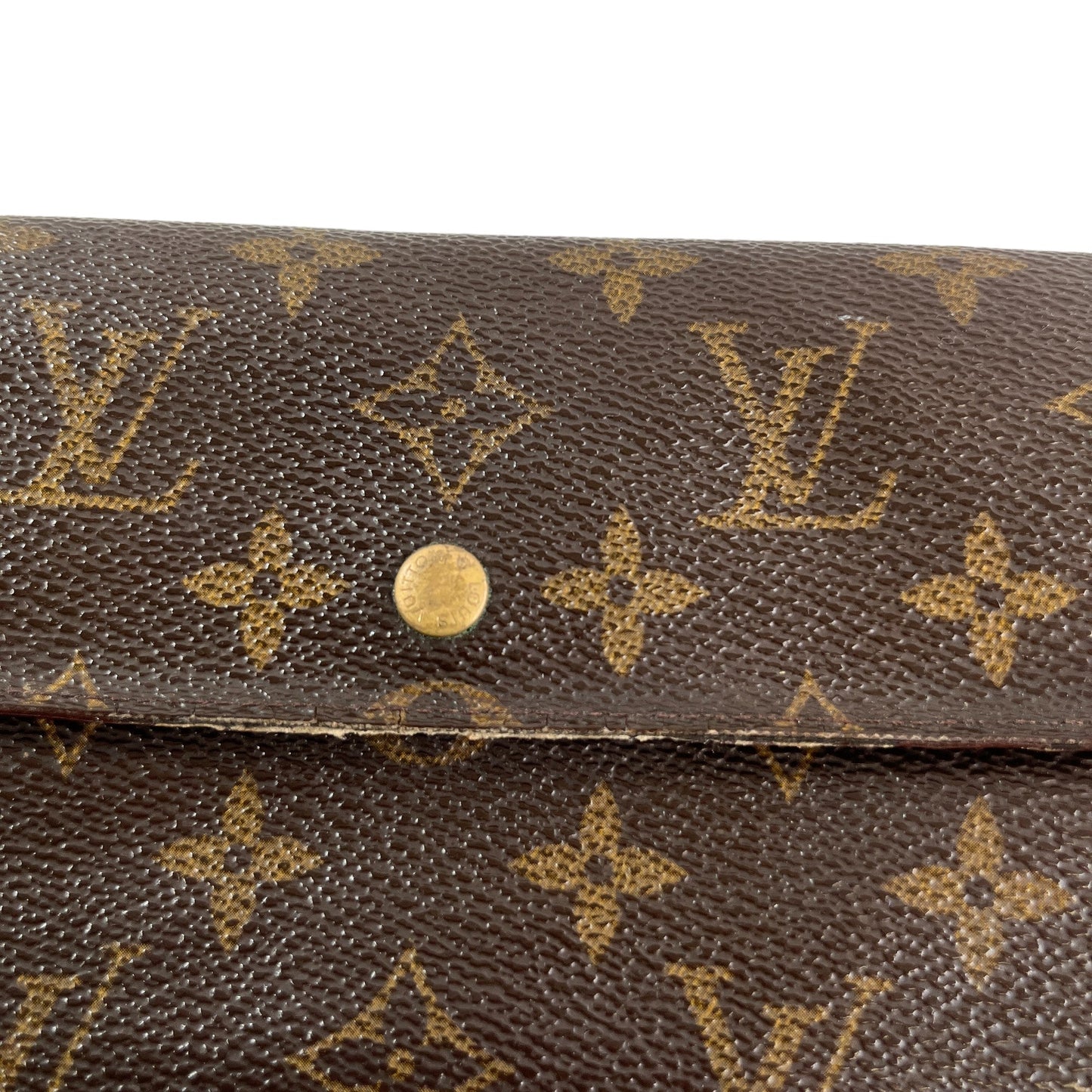 Women's Monogram Vintage Purse Brown