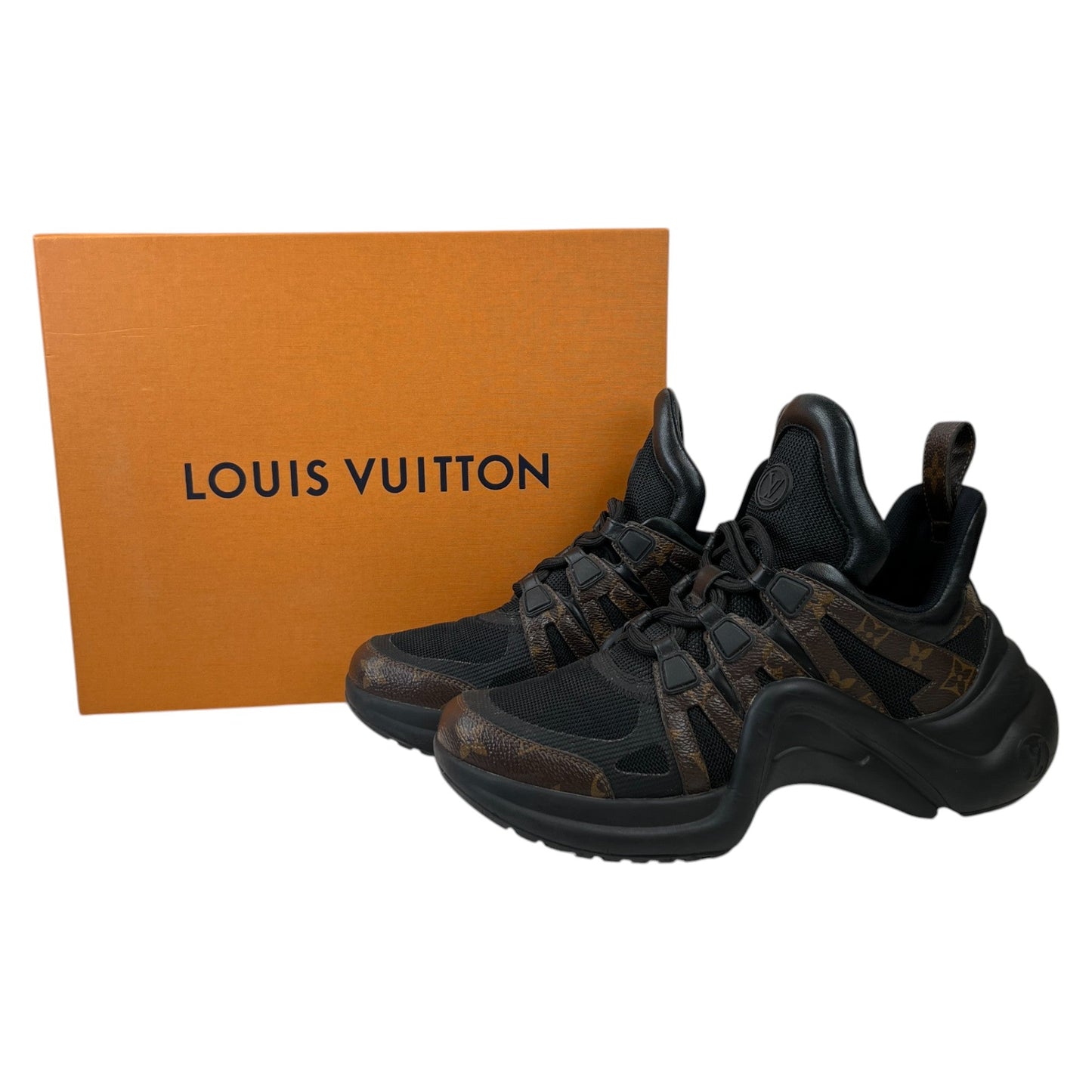 Women's Lv Archlight Low Trainers Black Size EU 38.5 / UK 5.5