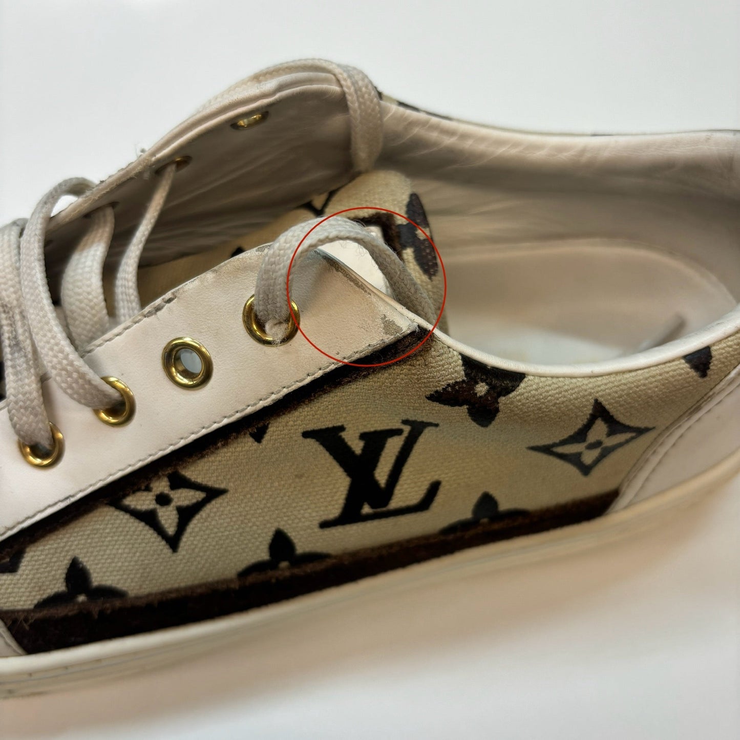 Women's Monogram Stellar Low Trainers White Size EU 38.5 / UK 5.5