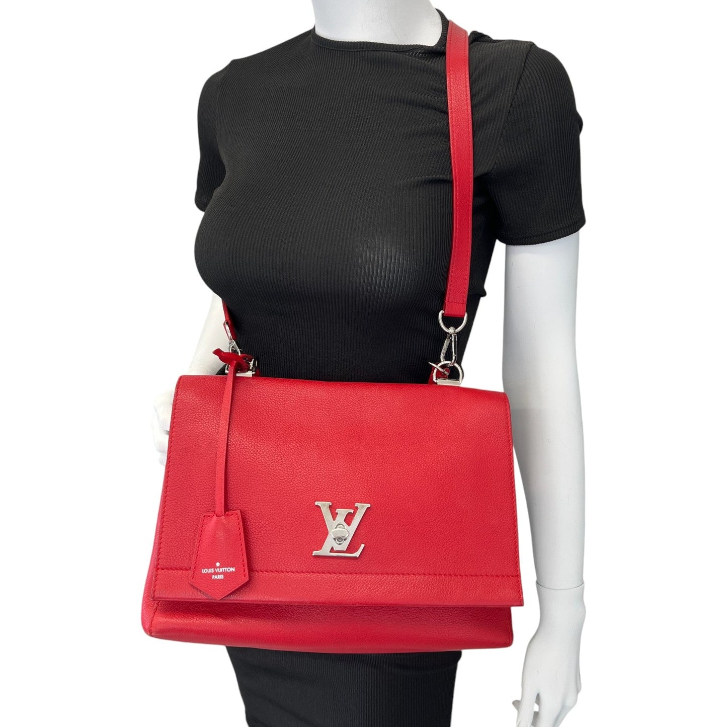 Women's Lockme Mm Bag Red