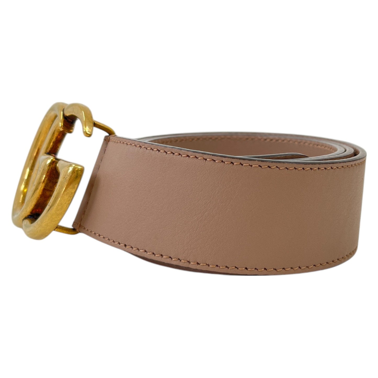 Women's Gg Marmont Belt Nude Size 85CM / UK 10