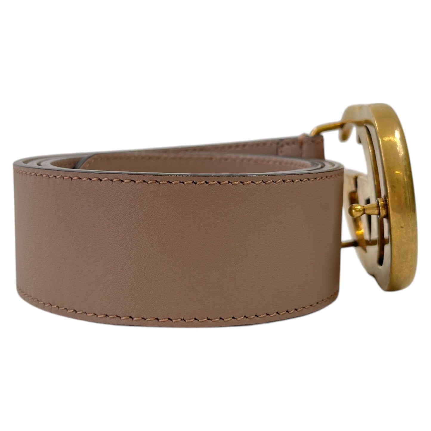 Women's Gg Marmont Belt Nude Size 85CM / UK 10