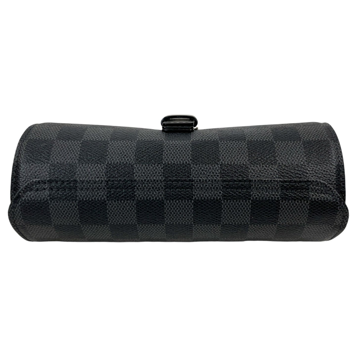 Men's Damier 3 Watch Case Black