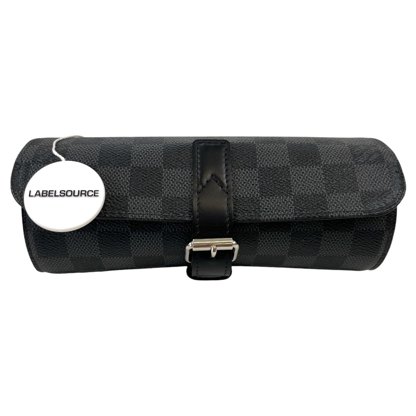 Men's Damier 3 Watch Case Black