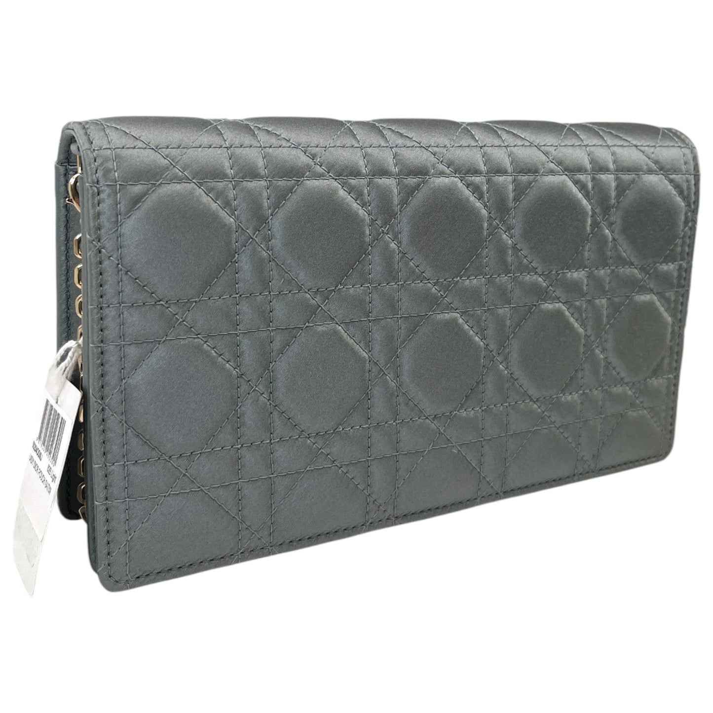 Women's Lady Dior Pouch With Chain Bag Grey