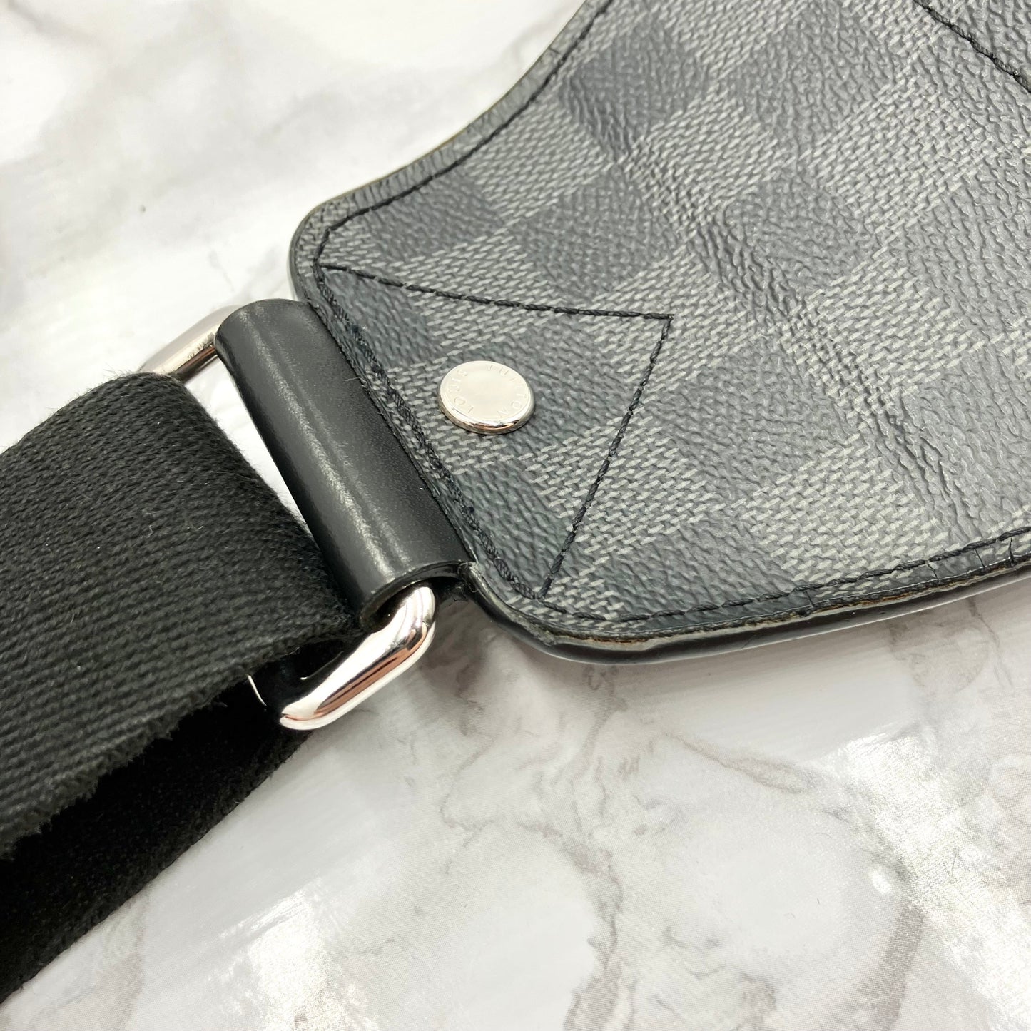 LOUIS VUITTON Graphite Avenue Sling Bag