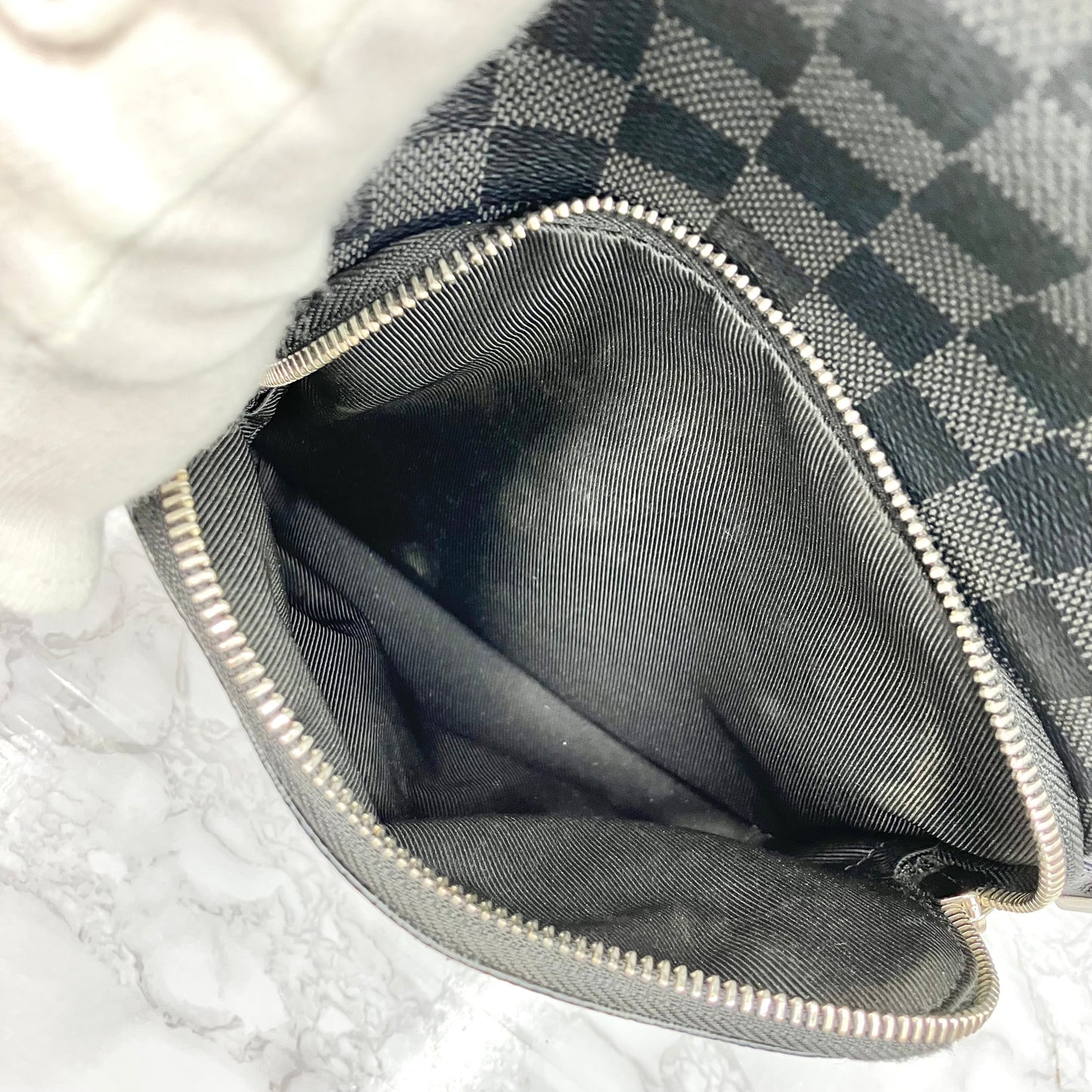 LOUIS VUITTON Graphite Avenue Sling Bag