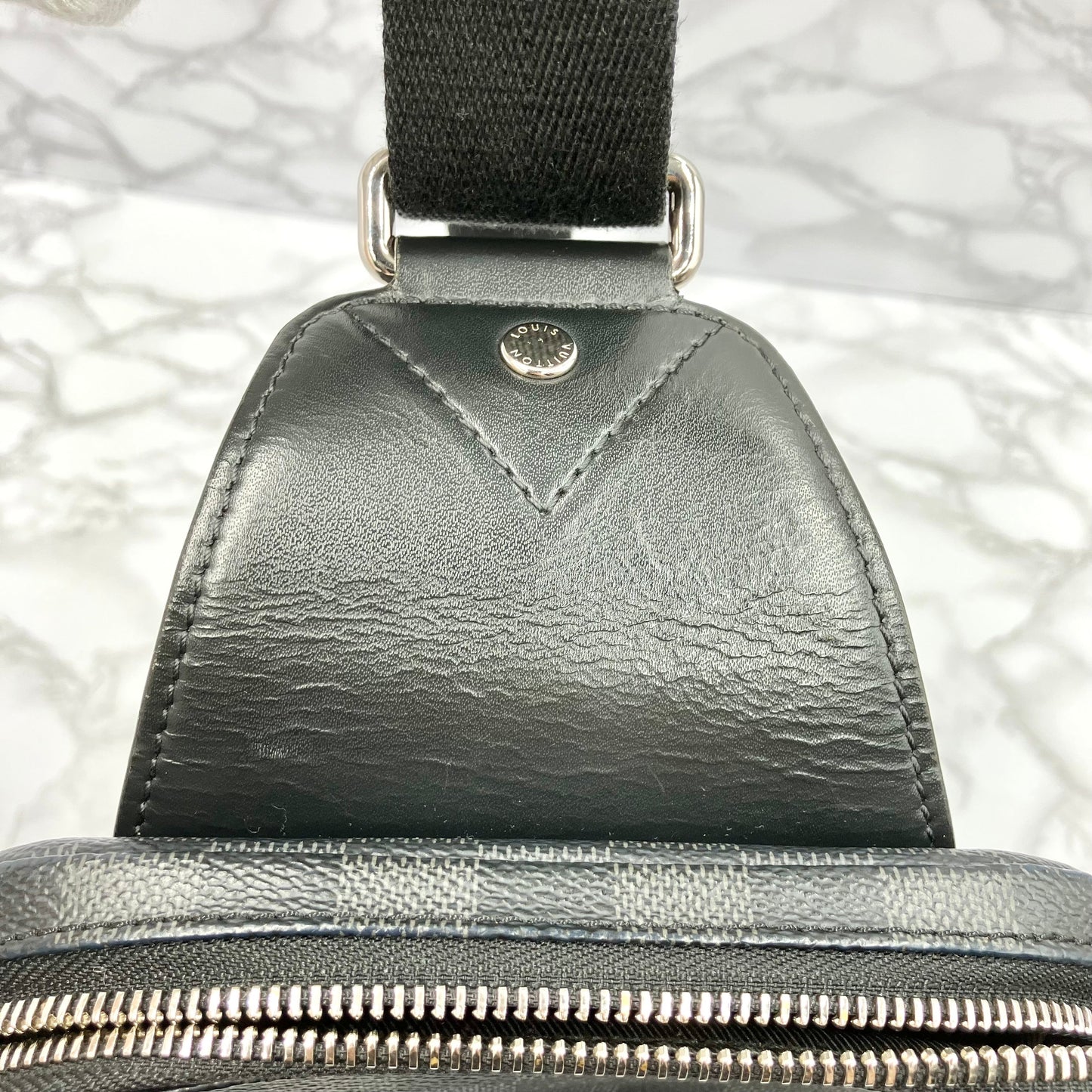 LOUIS VUITTON Graphite Avenue Sling Bag