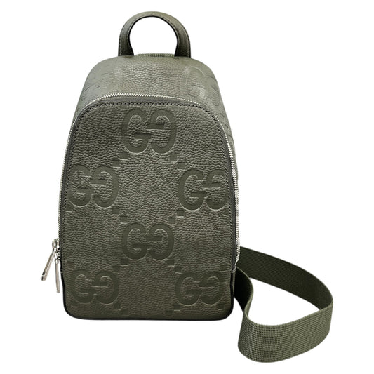 Men's Mini Jumbo Gg Crossbody Bag Khaki