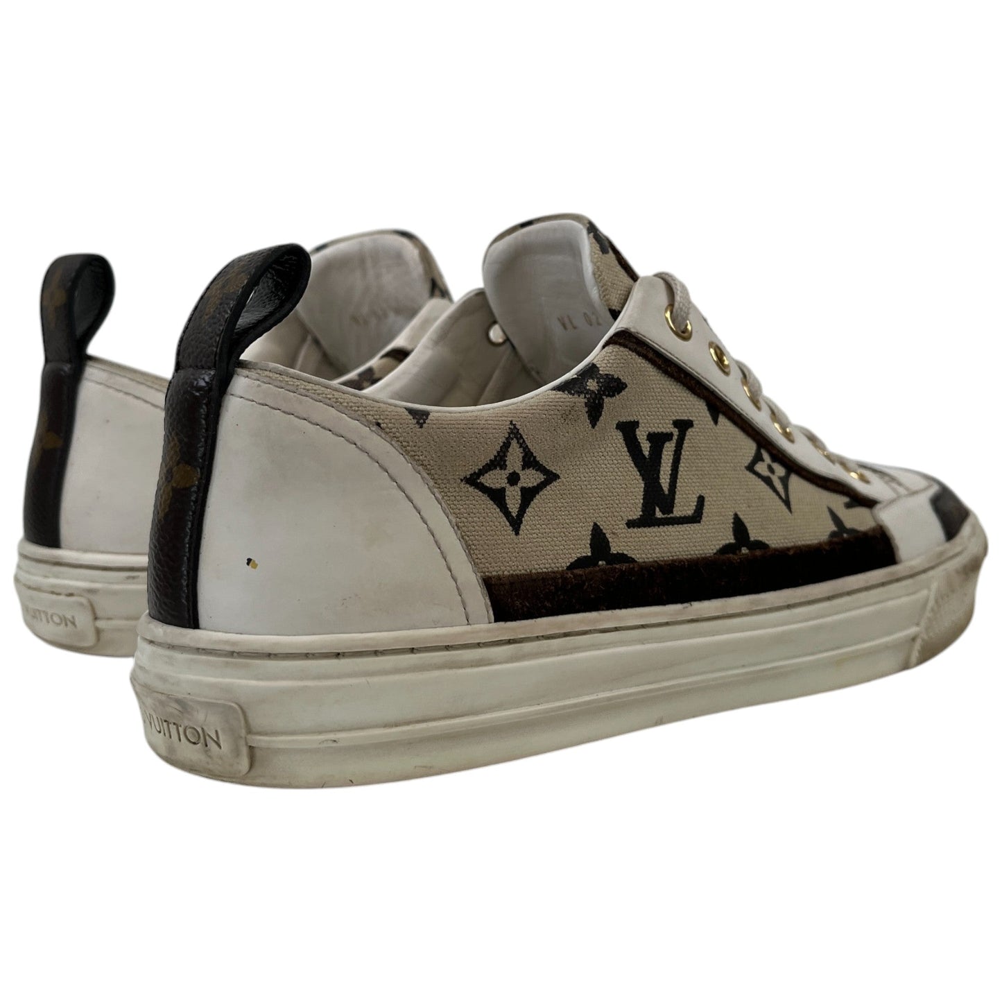 Women's Monogram Stellar Low Trainers White Size EU 38.5 / UK 5.5