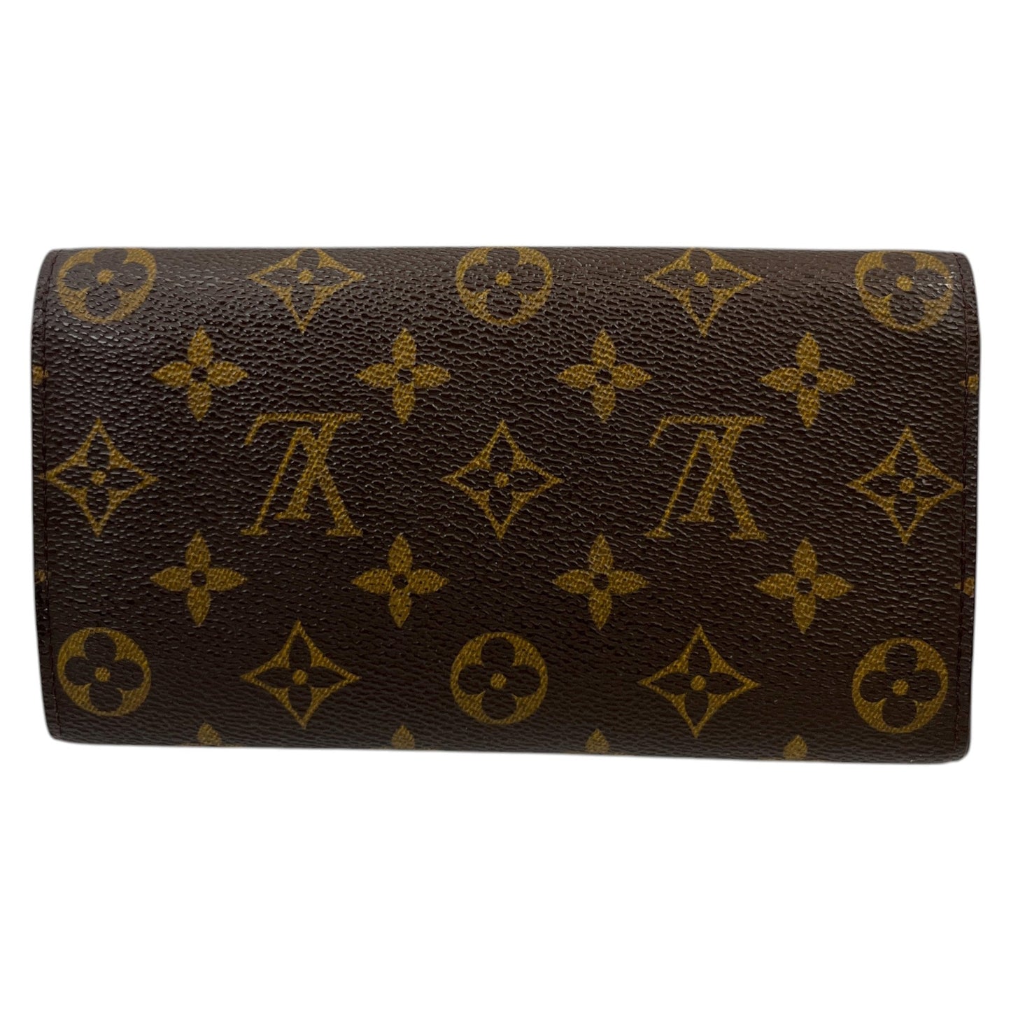 Women's Vintage Monogram Wallet Brown