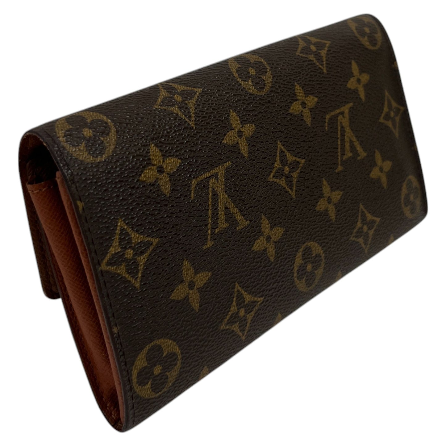 Women's Vintage Monogram Wallet Brown