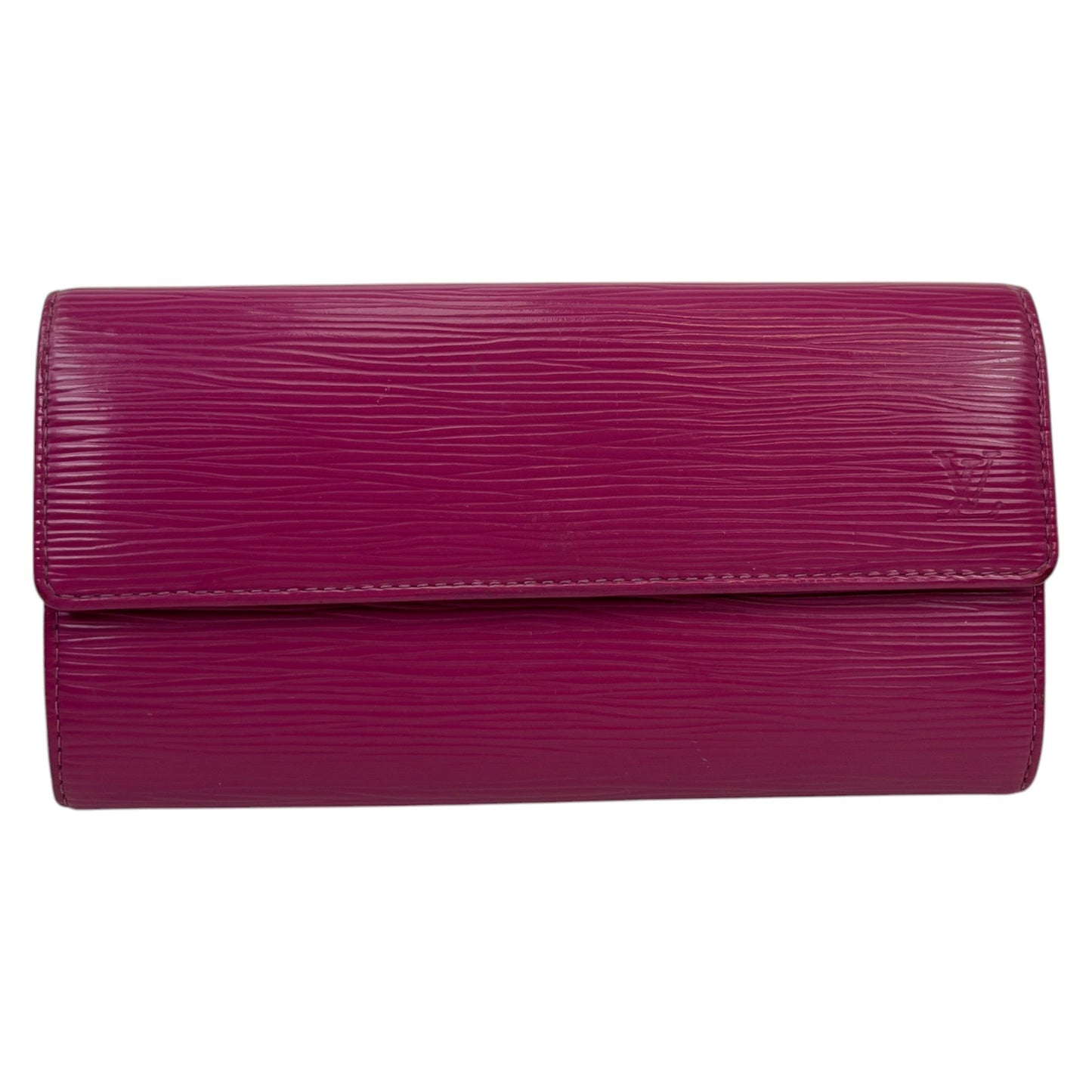 Women's Epi Leather Sarah Wallet Pink