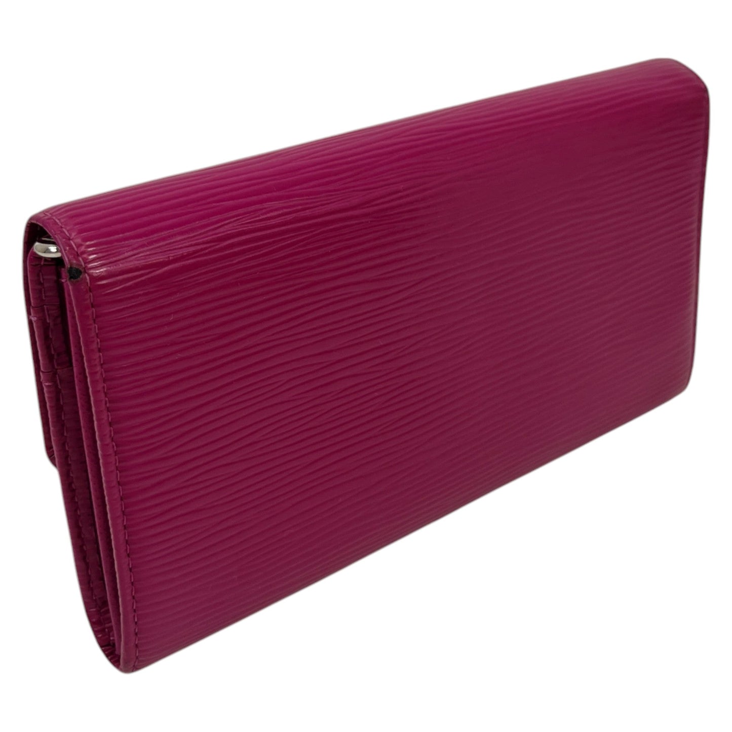 Women's Epi Leather Sarah Wallet Pink