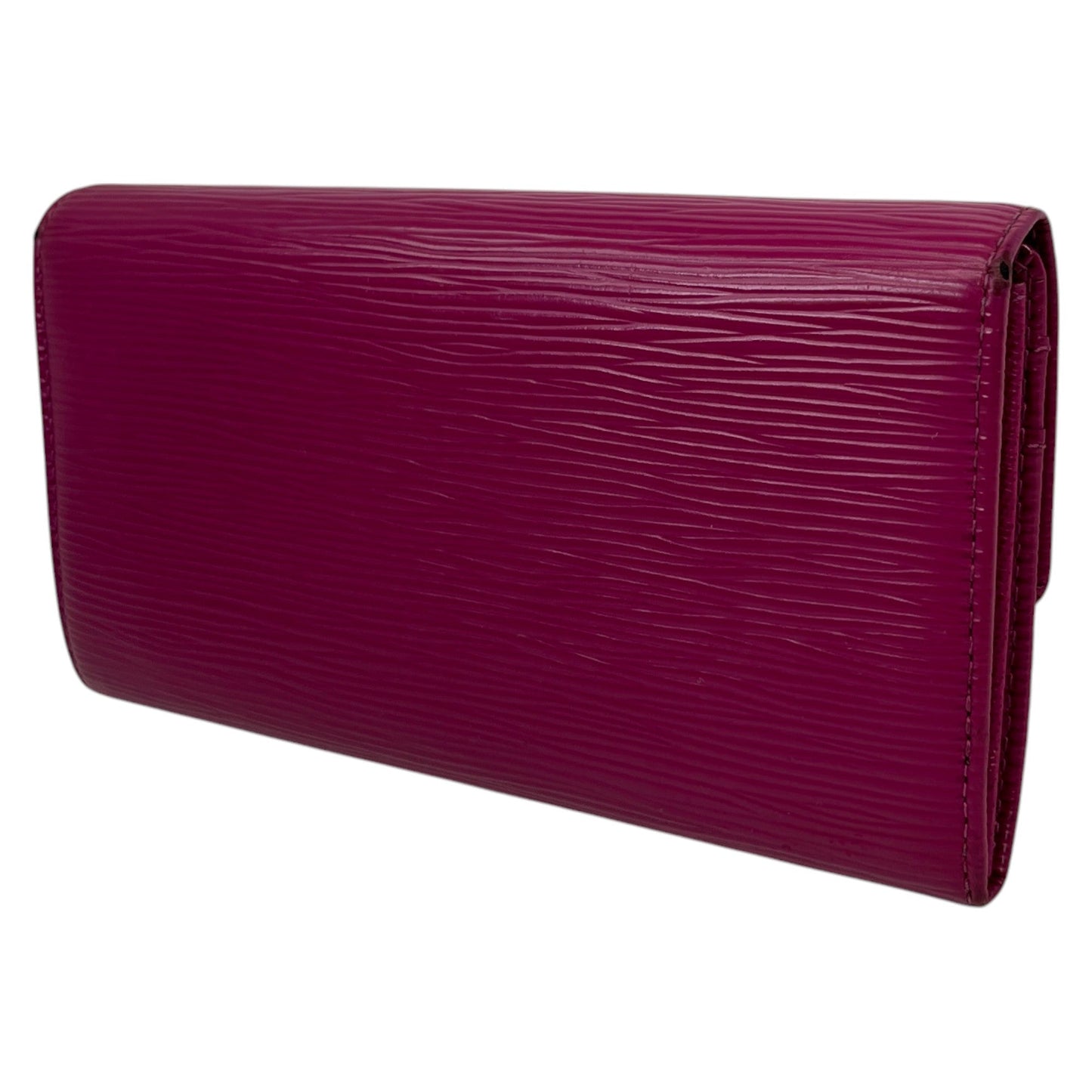 Women's Epi Leather Sarah Wallet Pink