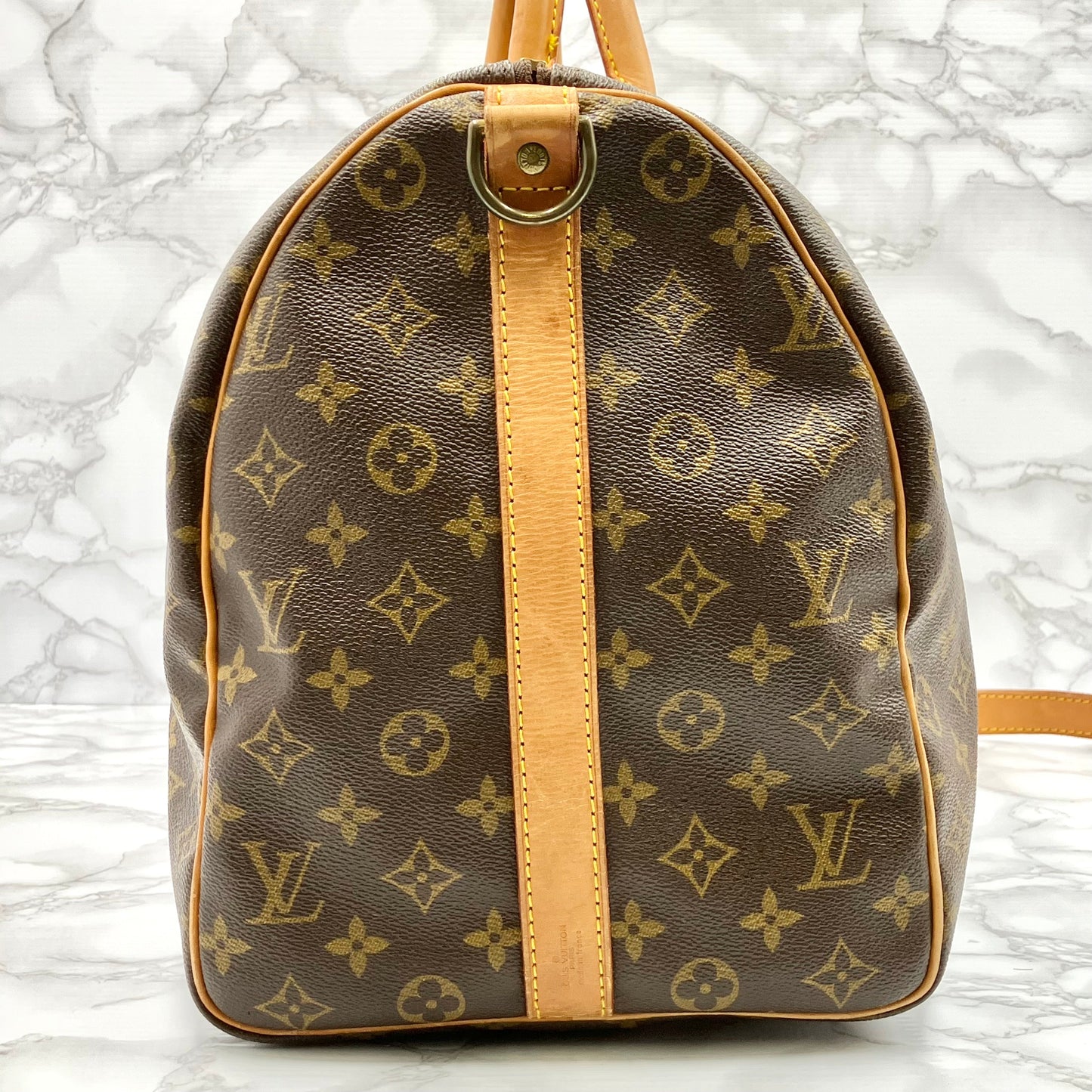 LOUIS VUITTON Monogram Keepall 50 Bandoliere