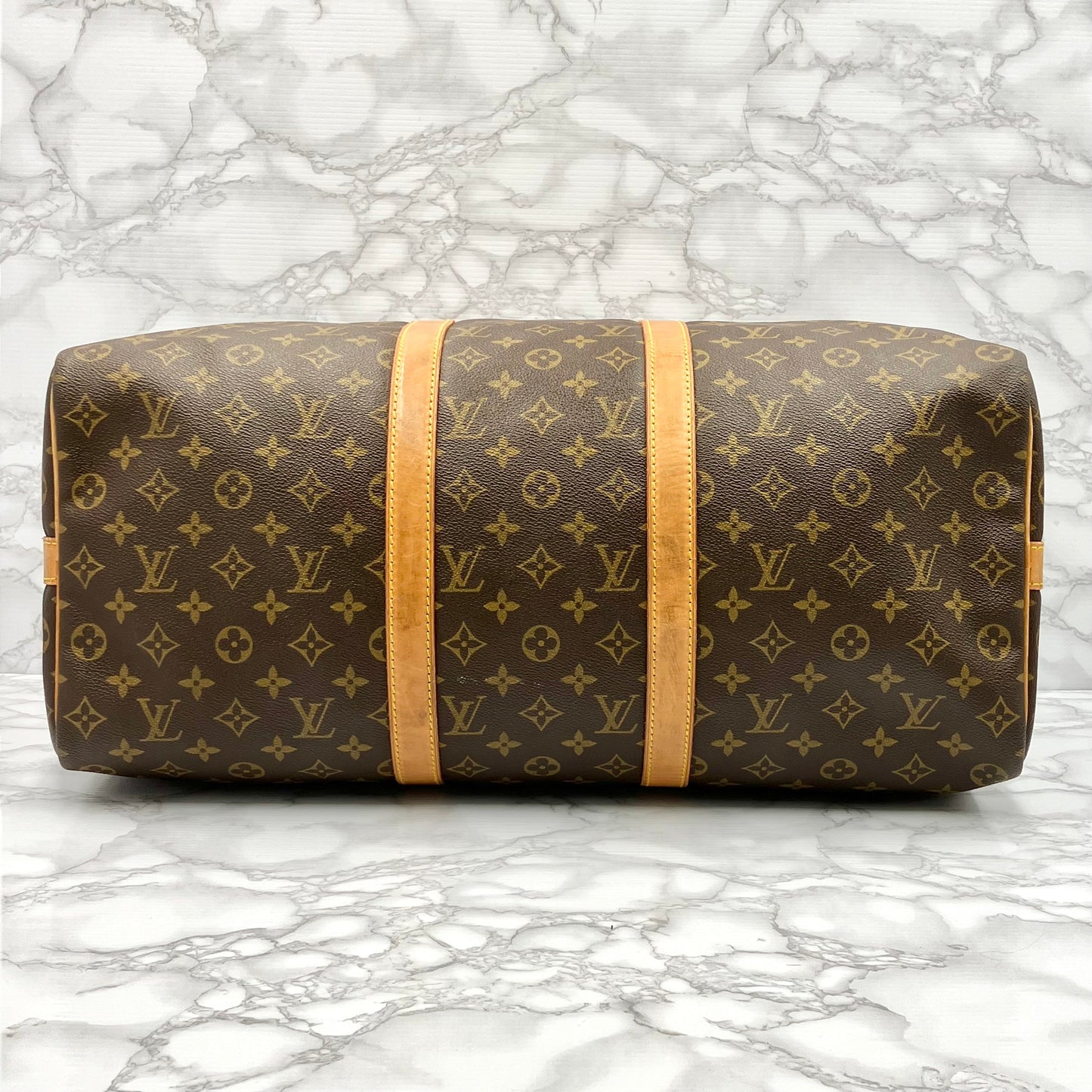 LOUIS VUITTON Monogram Keepall 50 Bandoliere