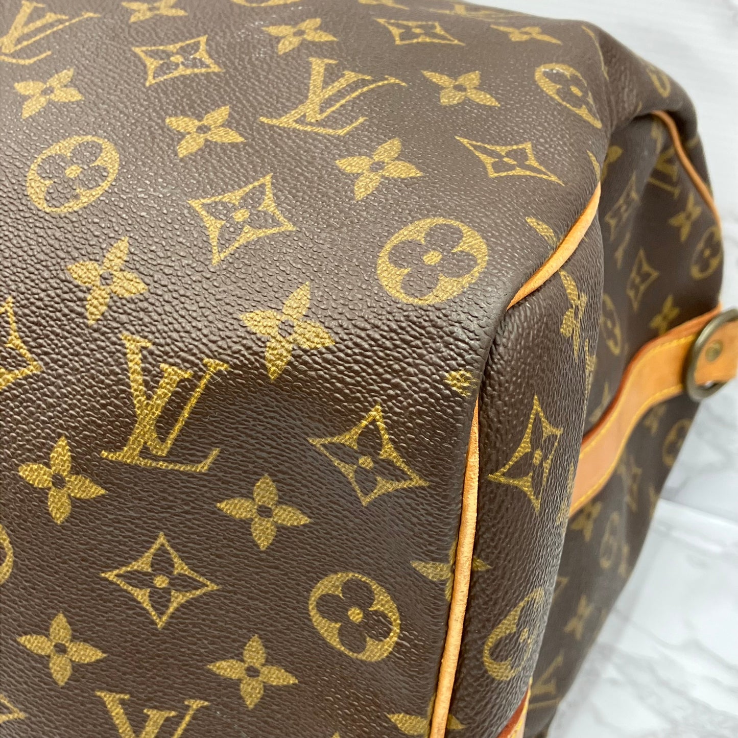 LOUIS VUITTON Monogram Keepall 50 Bandoliere