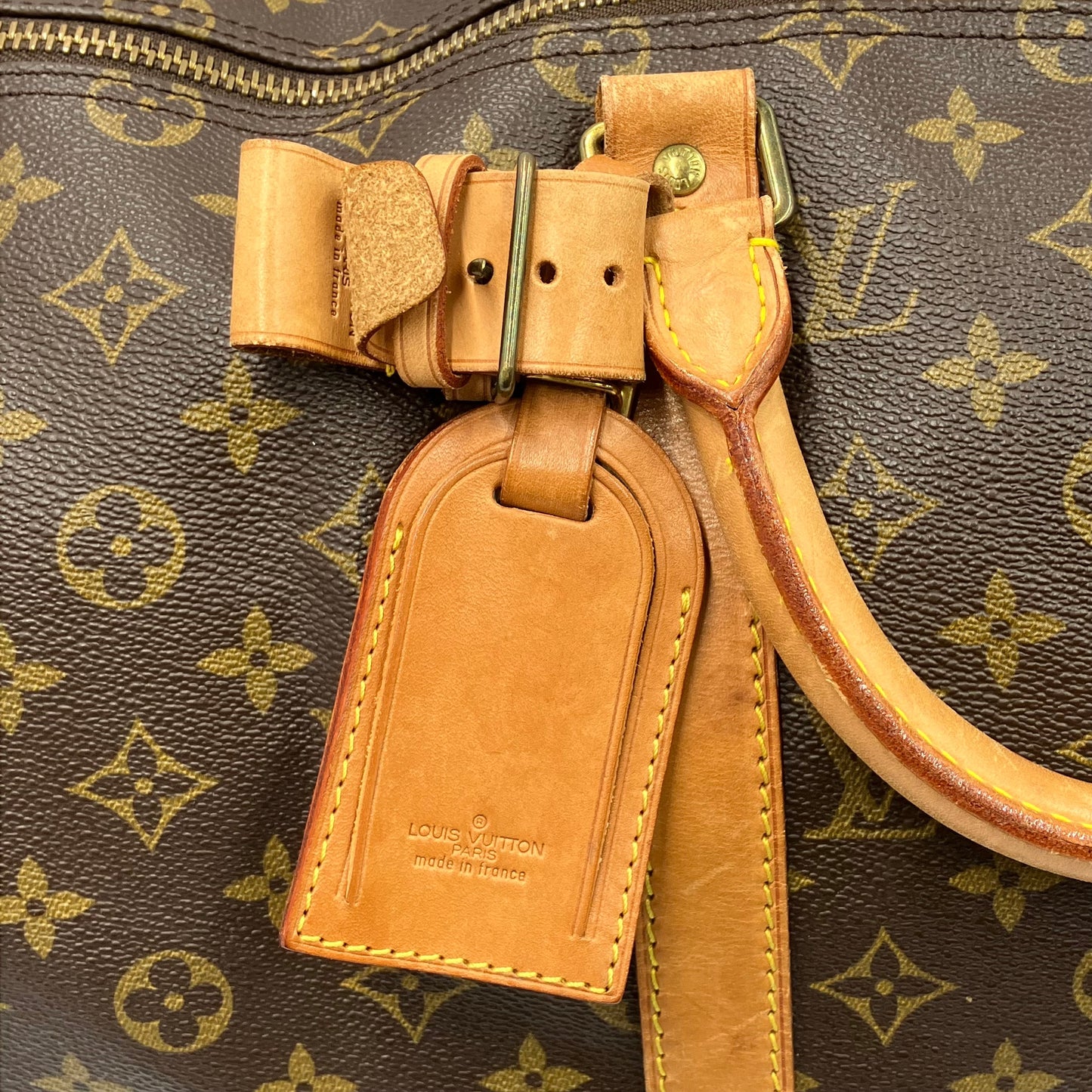 LOUIS VUITTON Monogram Keepall 50 Bandoliere