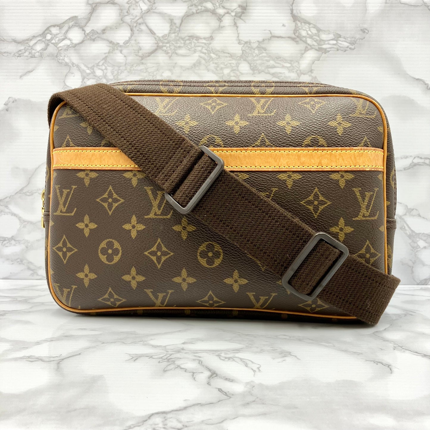 LOUIS VUITTON Monogram Reporter PM