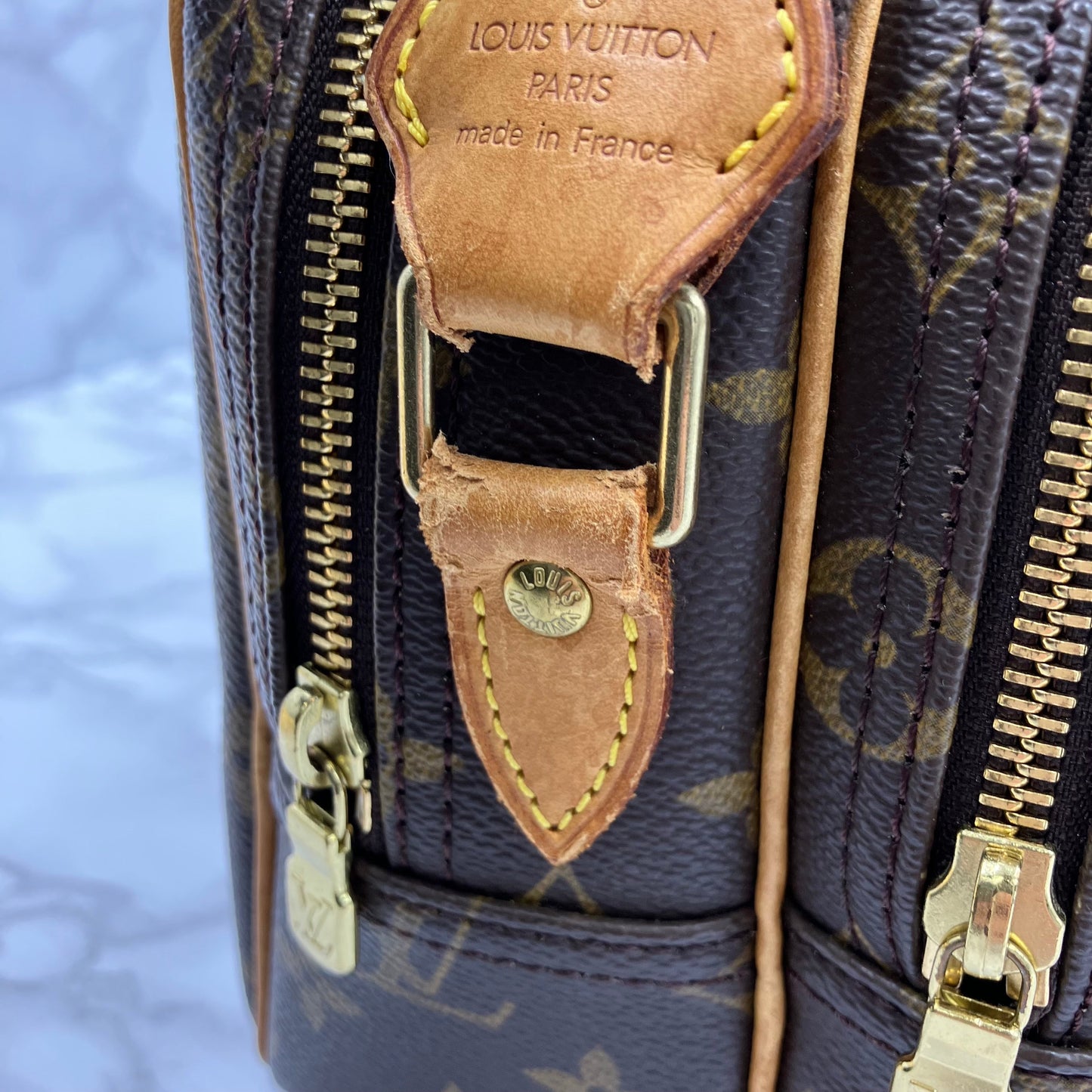 LOUIS VUITTON Monogram Reporter PM