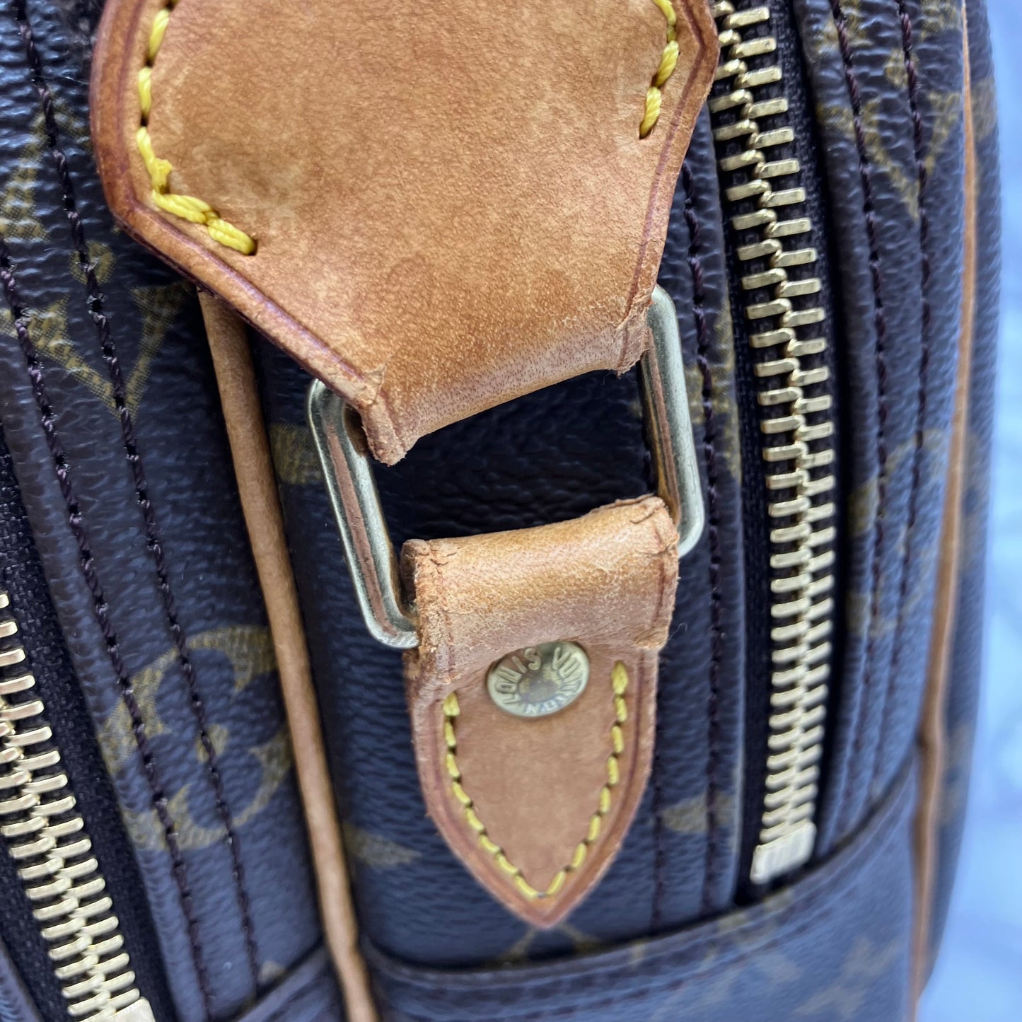 LOUIS VUITTON Monogram Reporter PM