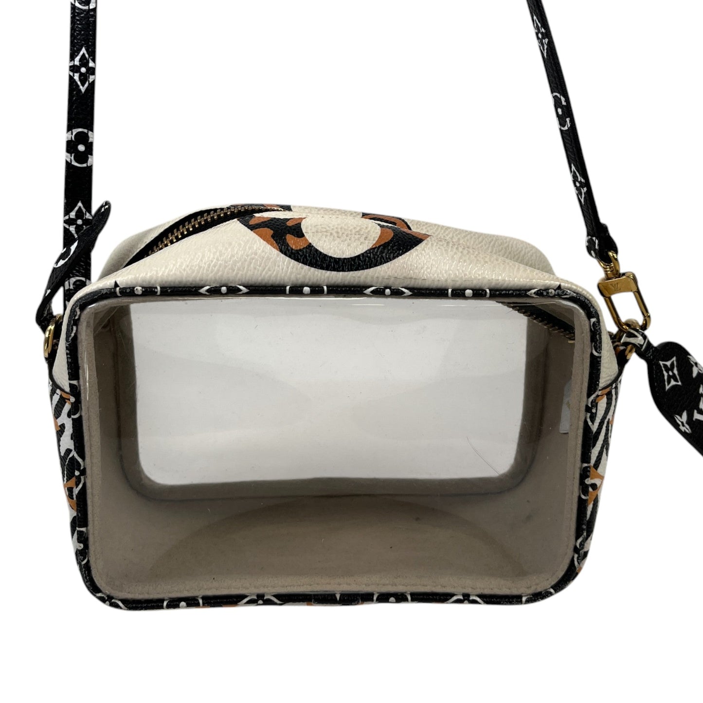 Women's Monogram Giant Jungle Pouch White