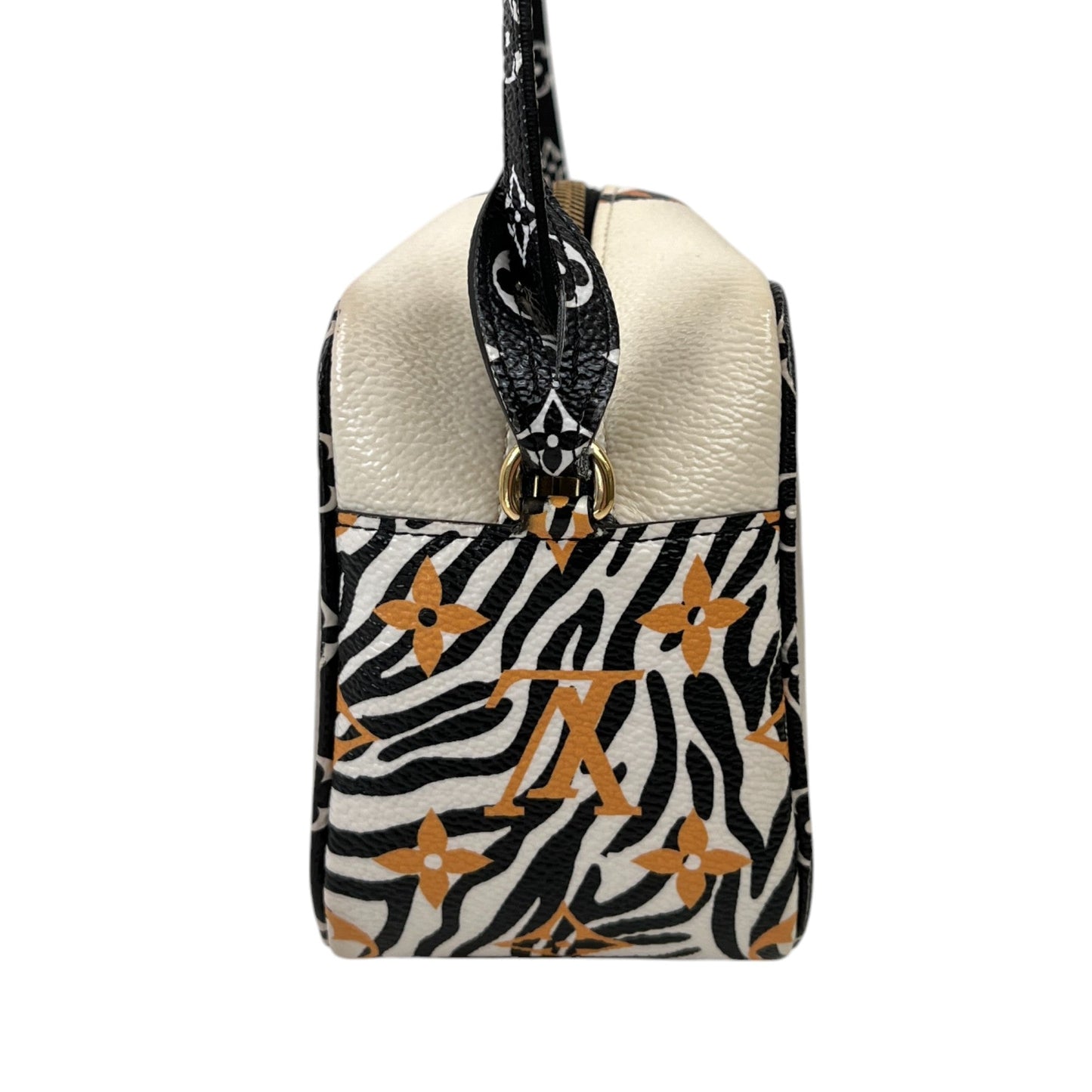 Women's Monogram Giant Jungle Pouch White