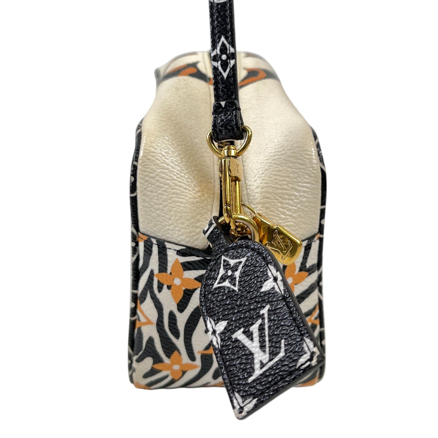 Women's Monogram Giant Jungle Pouch White