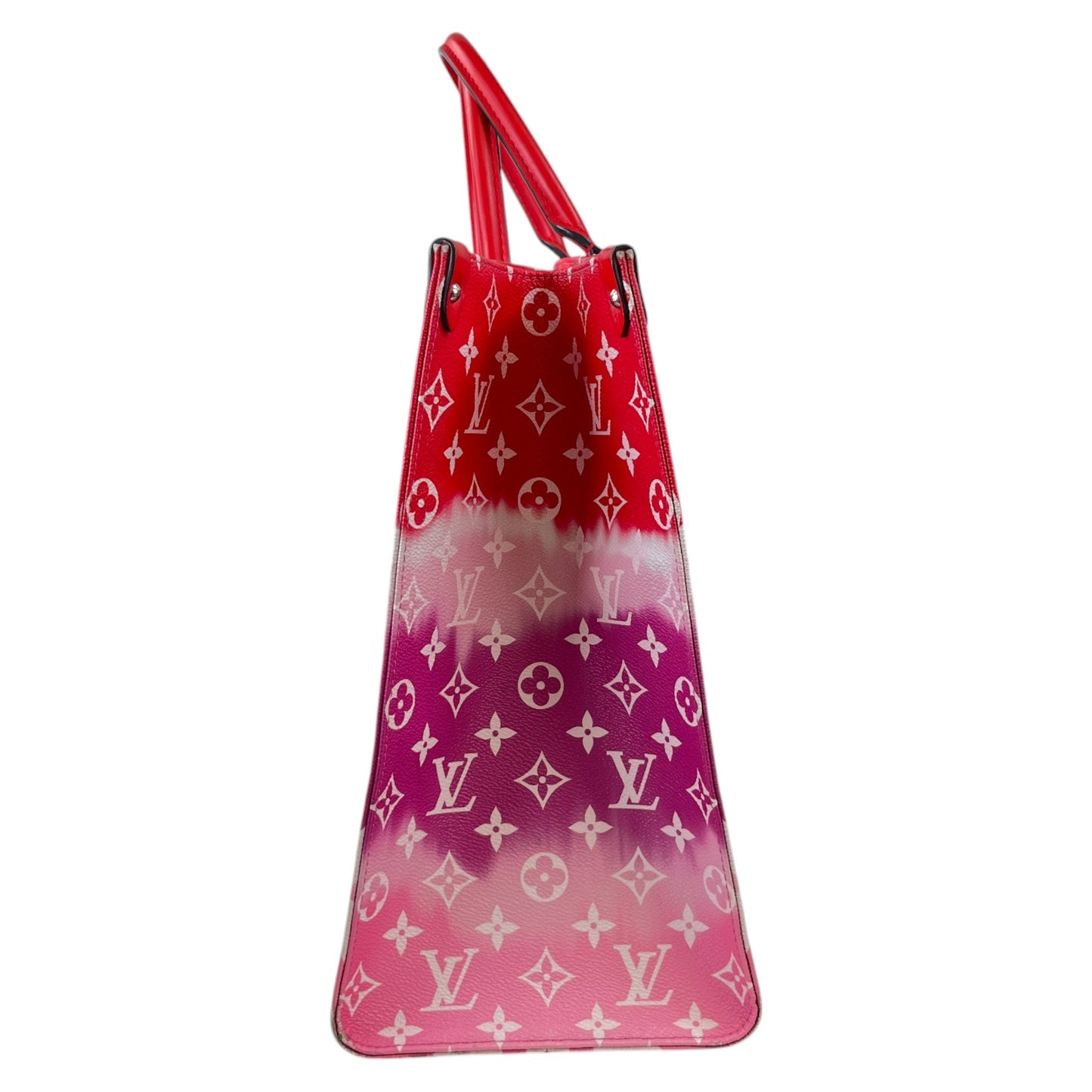 Women's Escale Monogram Onthego Gm Tote Bag Red