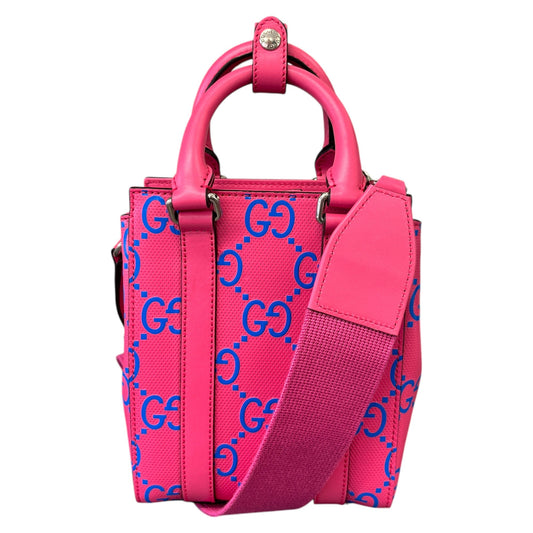 Women's Gg Embossed Logo Mini Bag Pink