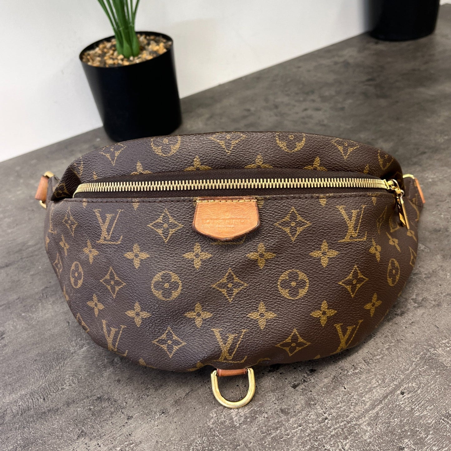 Women's Monogram Bumbag Bag Brown