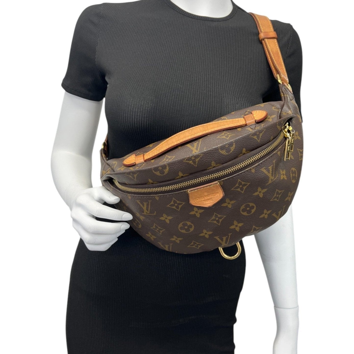 Women's Monogram Bumbag Bag Brown