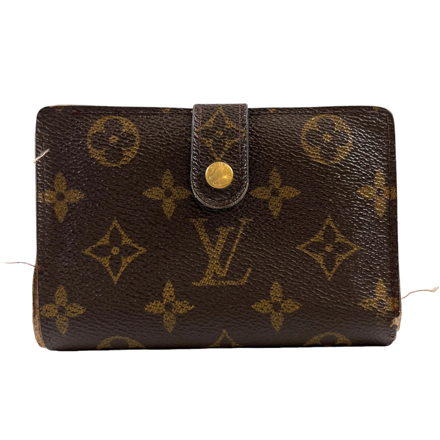 Women's Vintage Monogram Wallet Brown