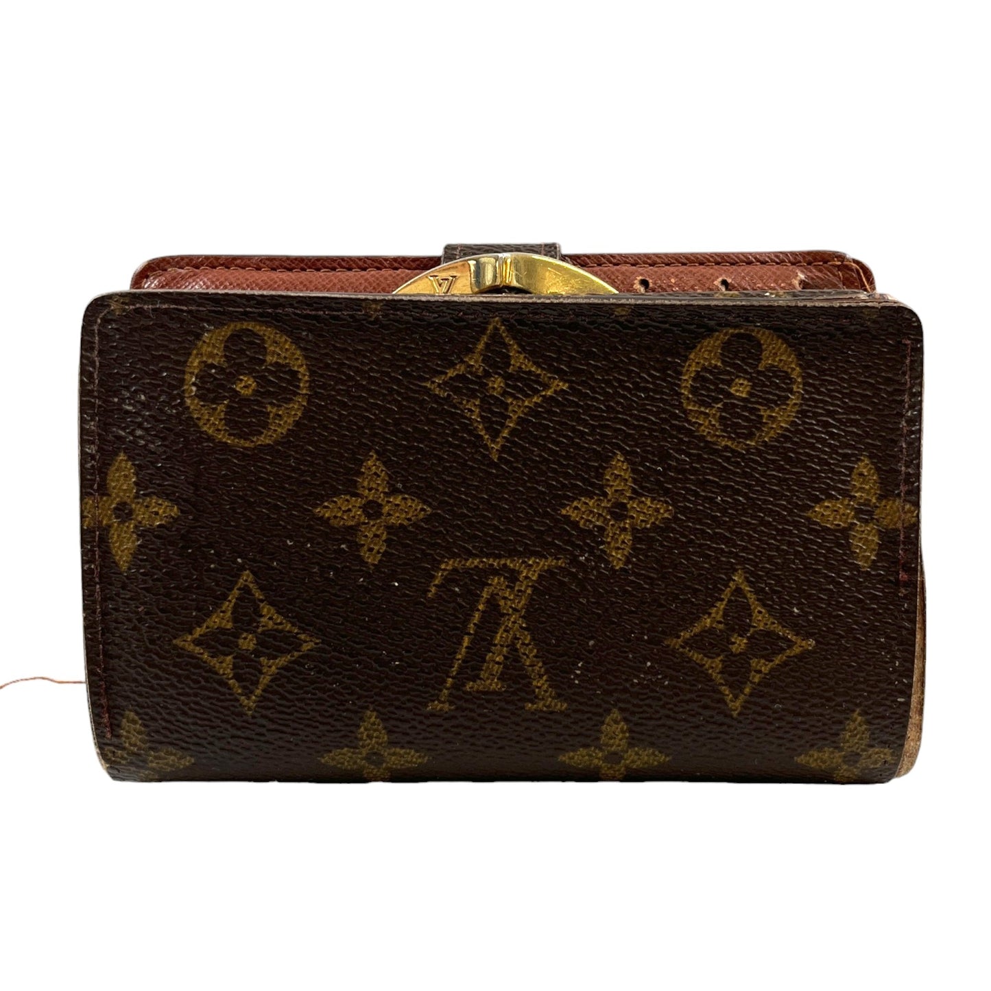 Women's Vintage Monogram Wallet Brown