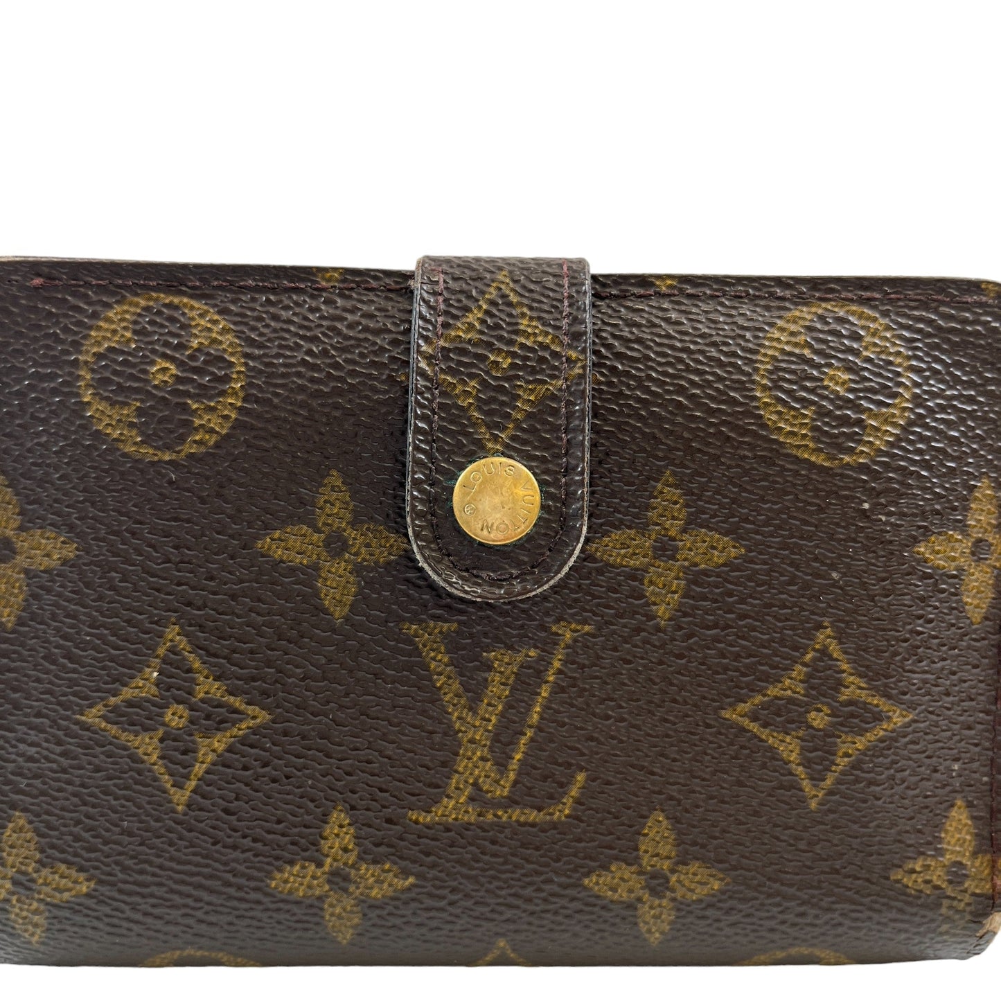 Women's Vintage Monogram Wallet Brown