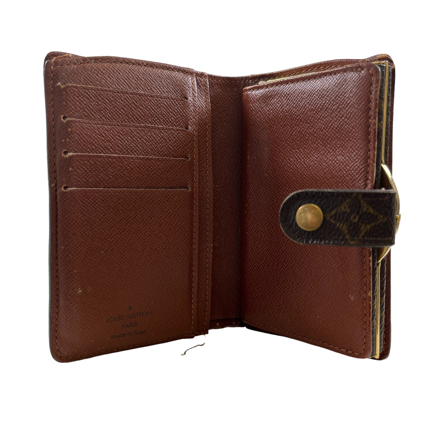 Women's Vintage Monogram Wallet Brown