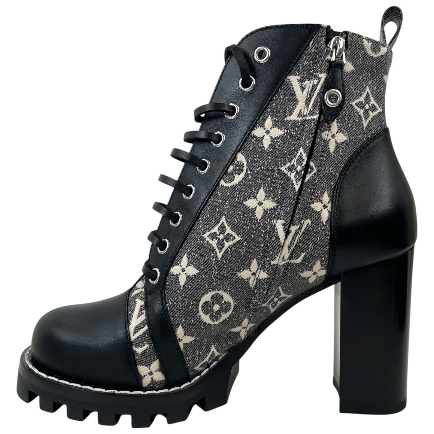 Women's Monogram Star Trail Boots Black Size EU 40 / UK 7