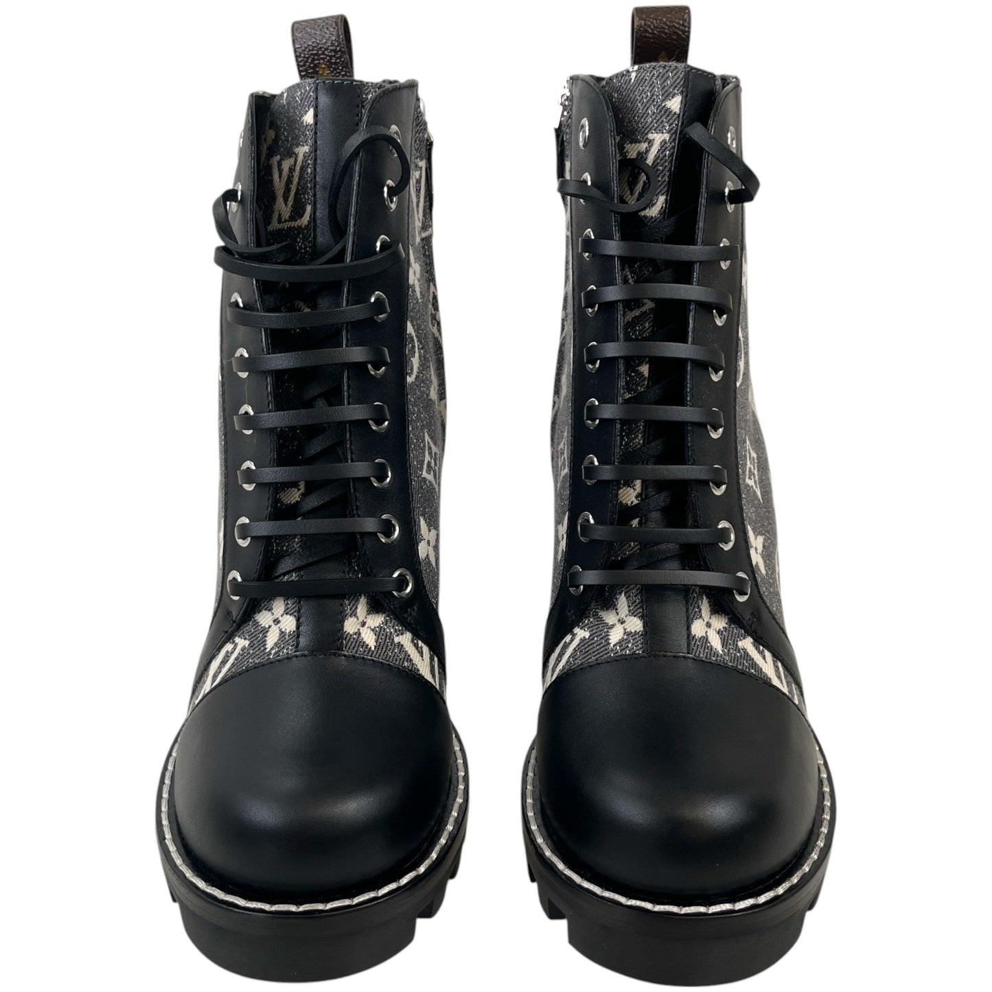 Women's Monogram Star Trail Boots Black Size EU 40 / UK 7