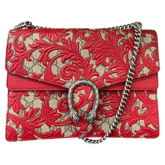 Women's Gg Arabesque Dionysus Bag Red