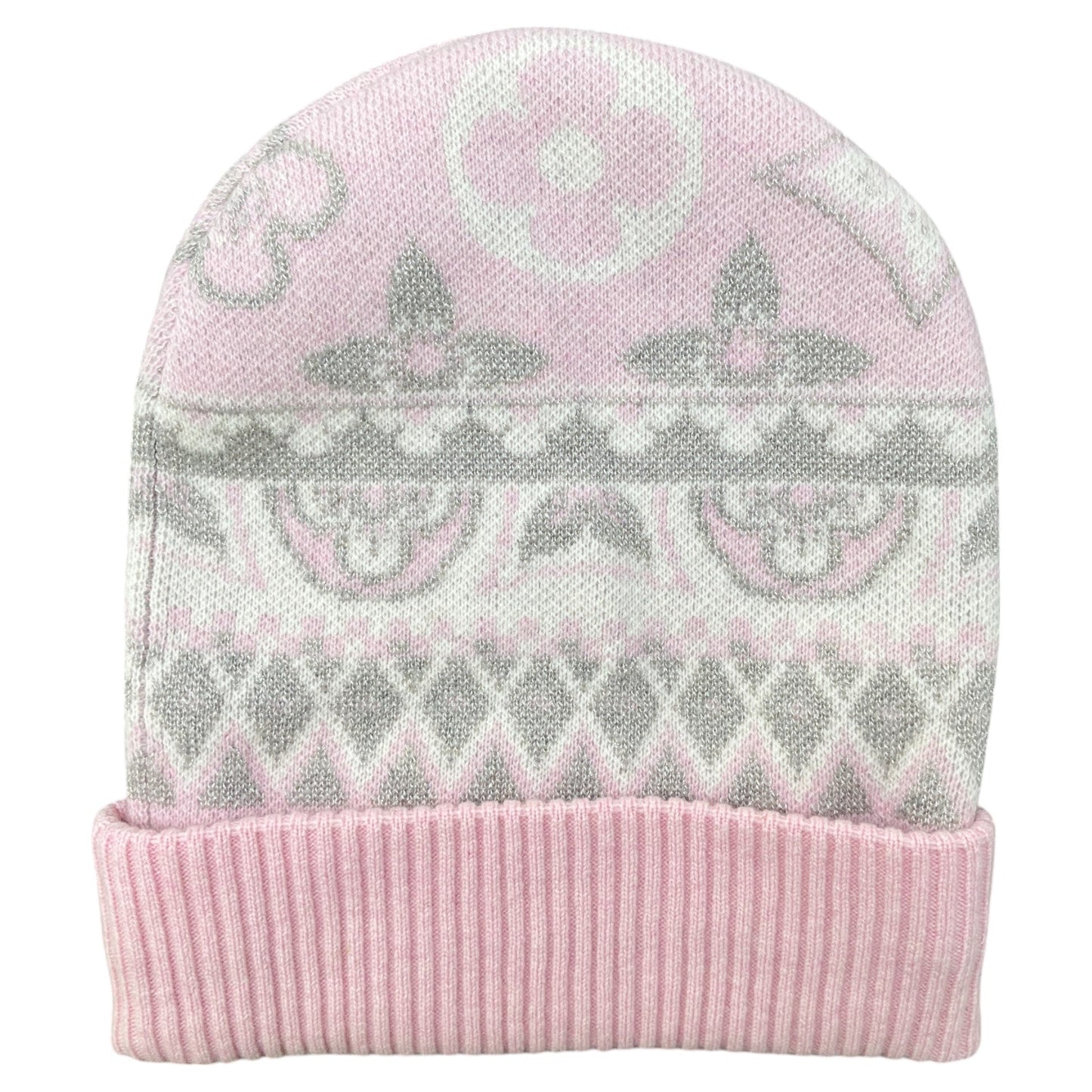 Women's Monogram Sparkle Hat Pink