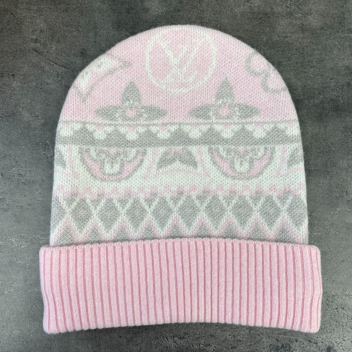 Women's Monogram Sparkle Hat Pink