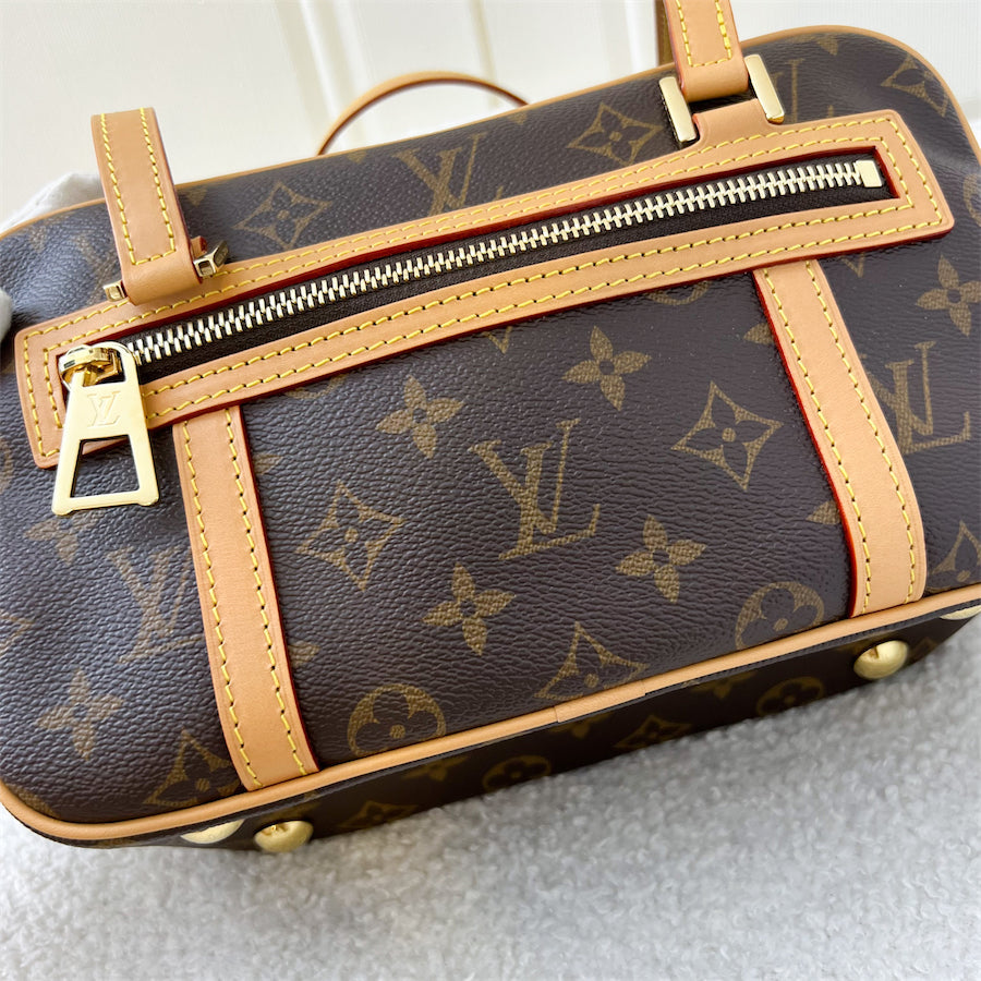 LV Cite Handbag in Monogram Canvas and GHW