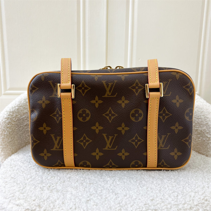 LV Cite Handbag in Monogram Canvas and GHW